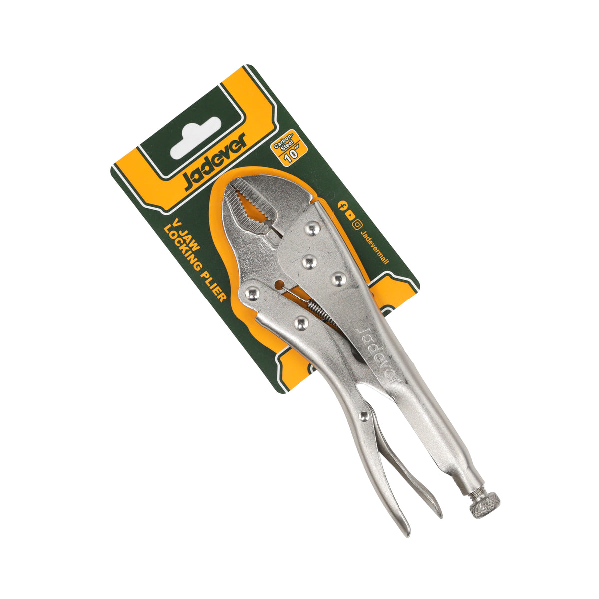 Jadever V Jaw Locking Plier 10"