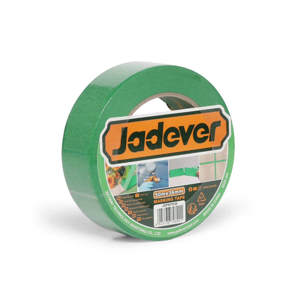 Jadever Masking Tape - Various Sizes Available