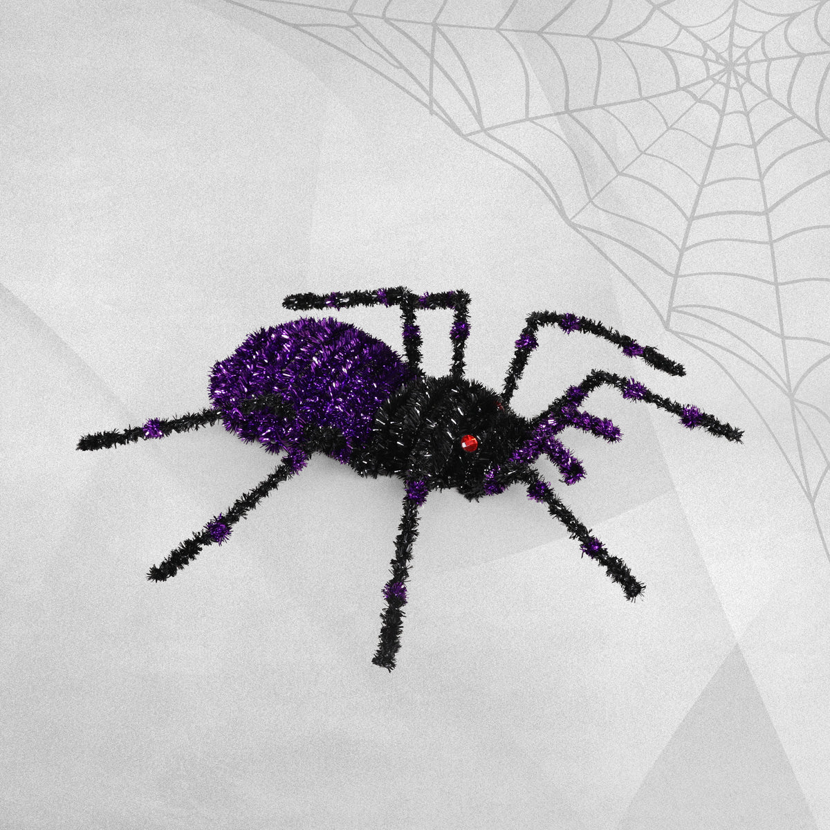 Halloween Large Sparkle Spider