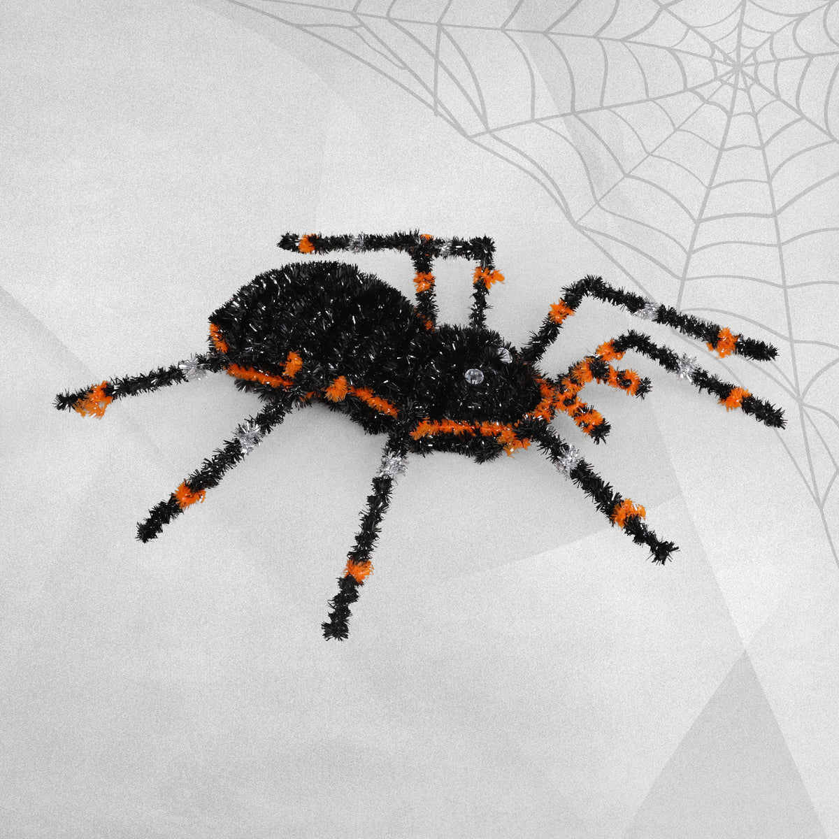 Halloween Large Sparkle Spider