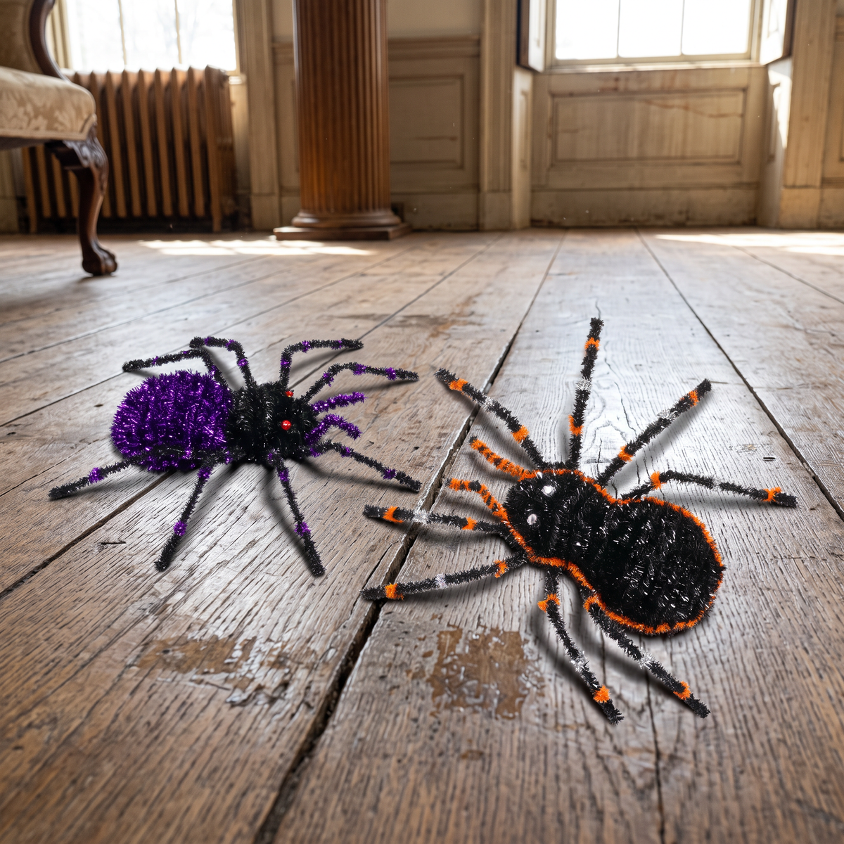 Halloween Large Sparkle Spider