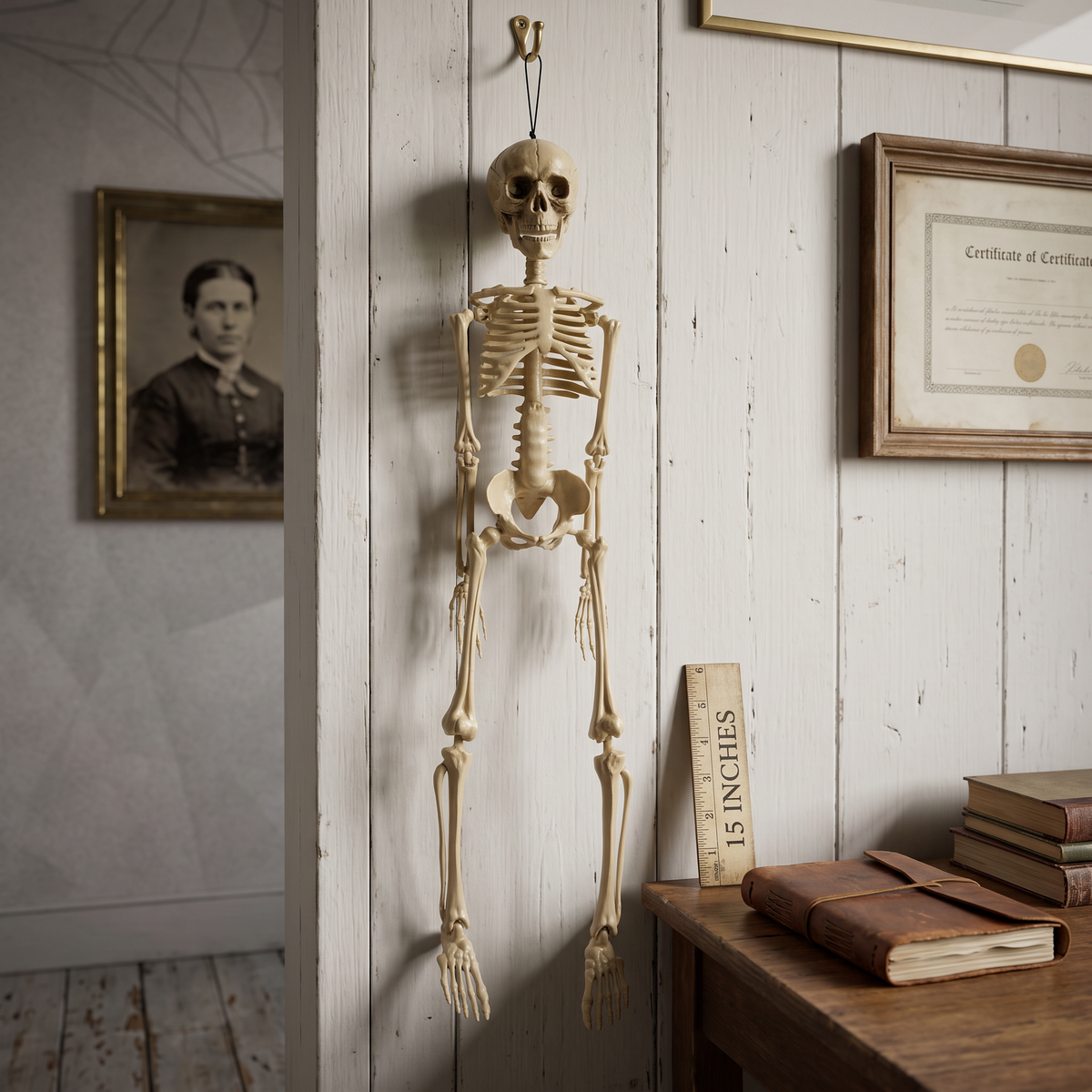 Halloween 45cm Hanging Skeleton