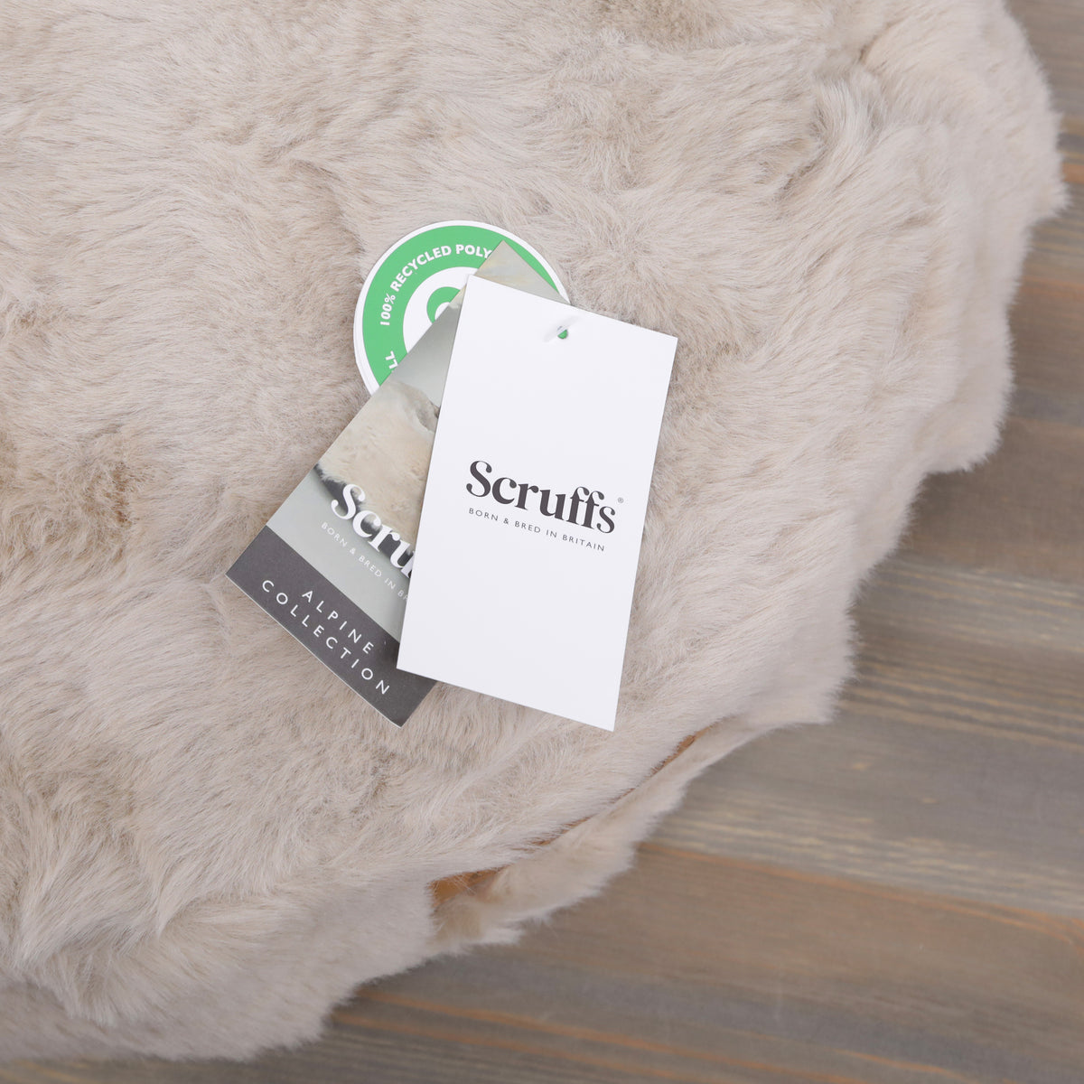 Scruffs Alpine Pet Cushion 19.5" 50cm (S) Champagne
