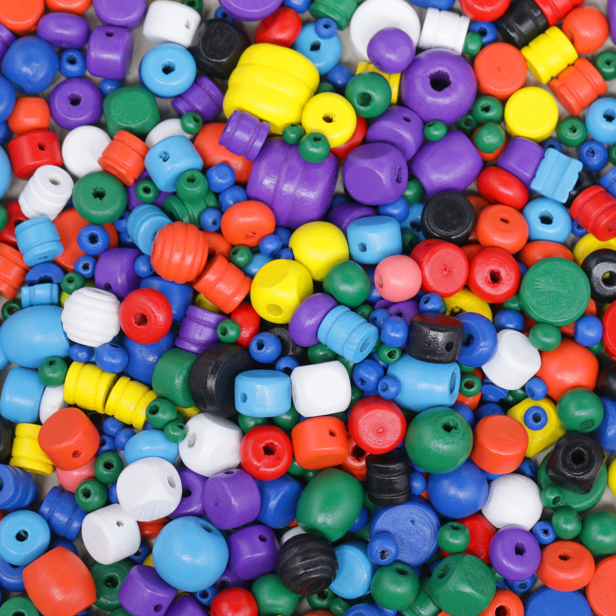 Creation Station Bumper bag of Beads Assorted 460g & 125g
