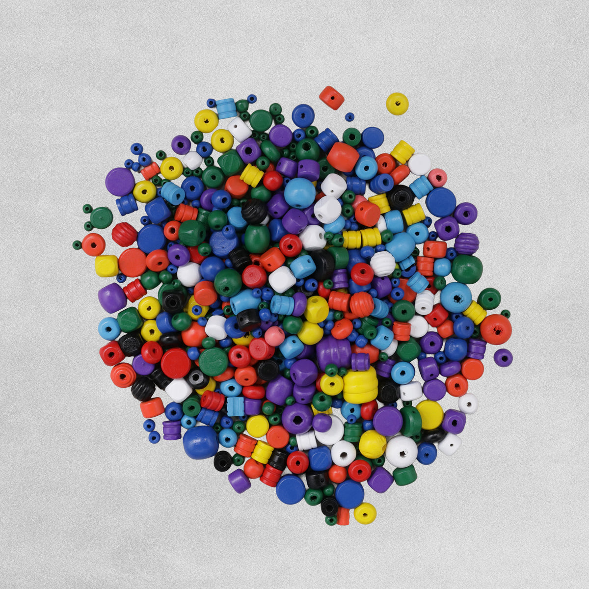 Creation Station Bumper bag of Beads Assorted 460g & 125g