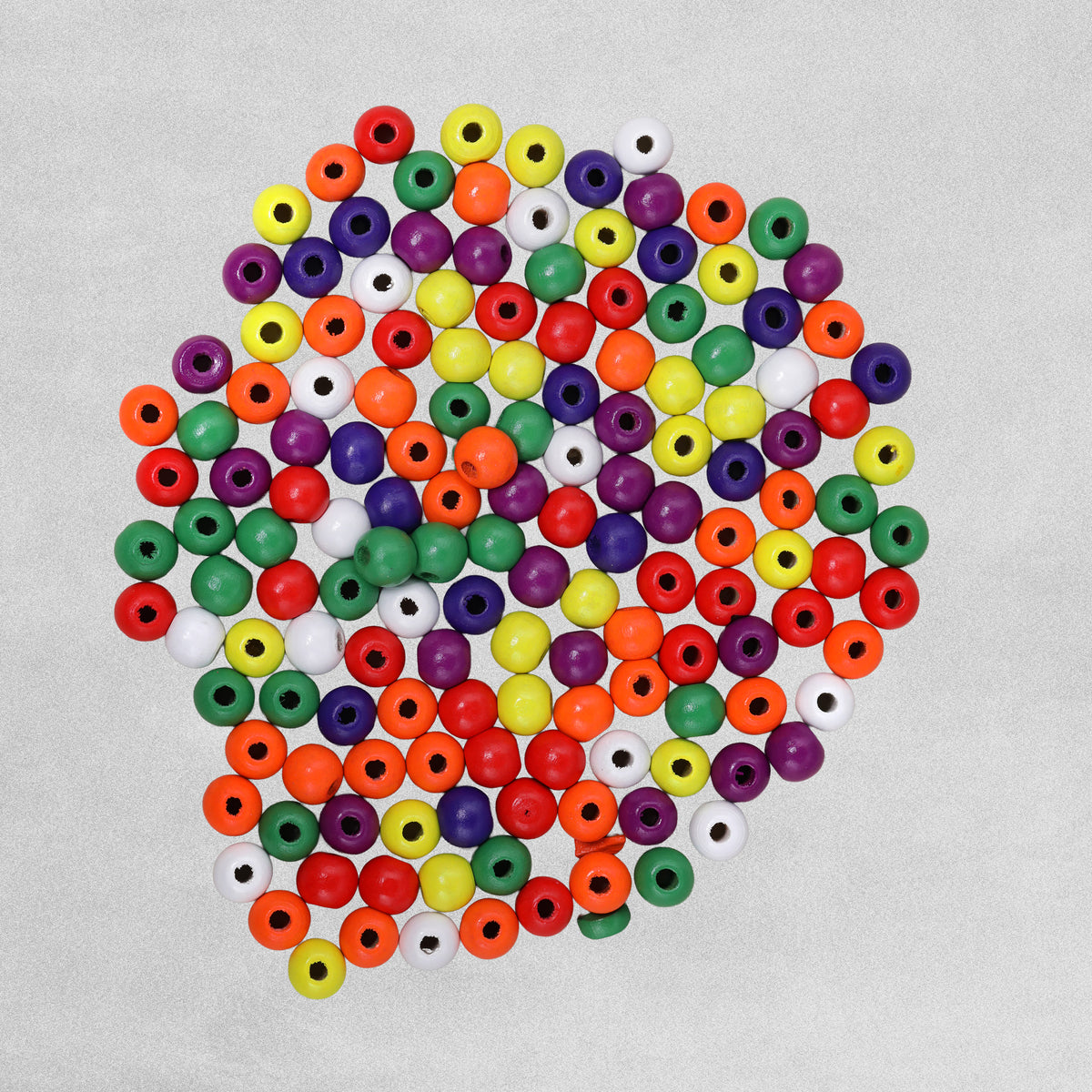 Creation Station Coloured Round Beads Assorted 150 pcs