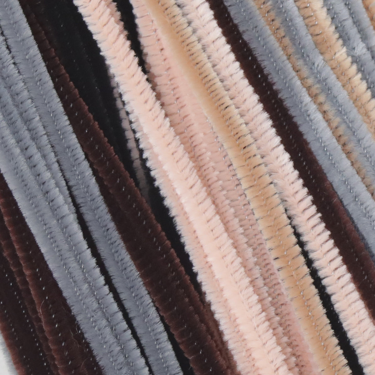 Craft Pipe Cleaners - L300mm, 6mm wide - Assorted Colours - 100 packs