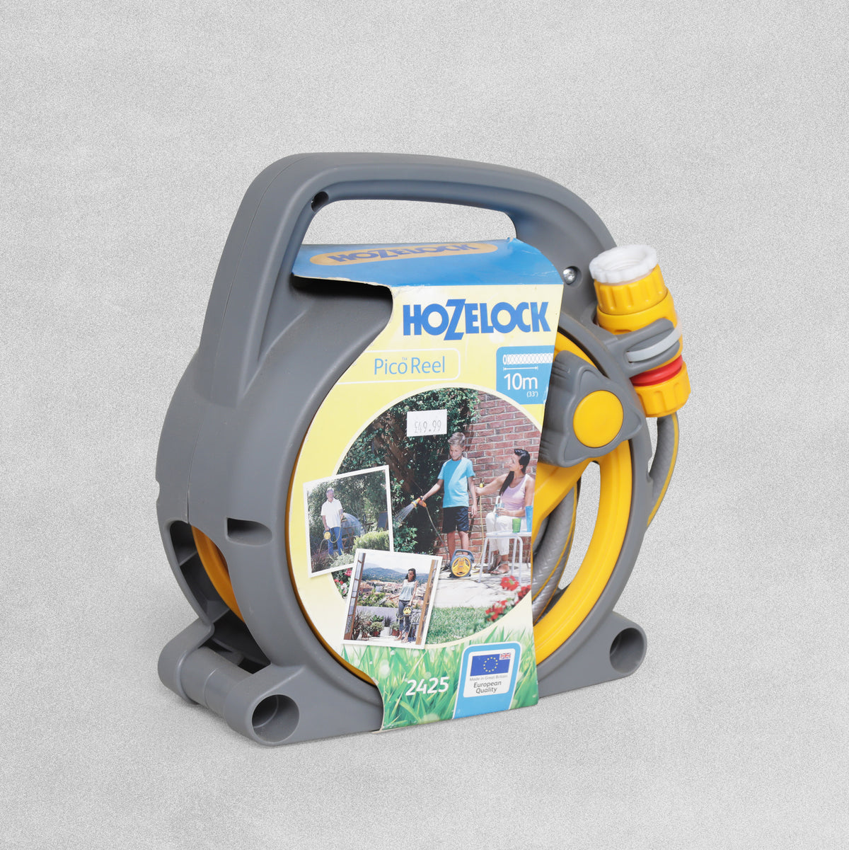 Hozelock 2425 Pico Reel 10m with connectors (does not include spray gun)