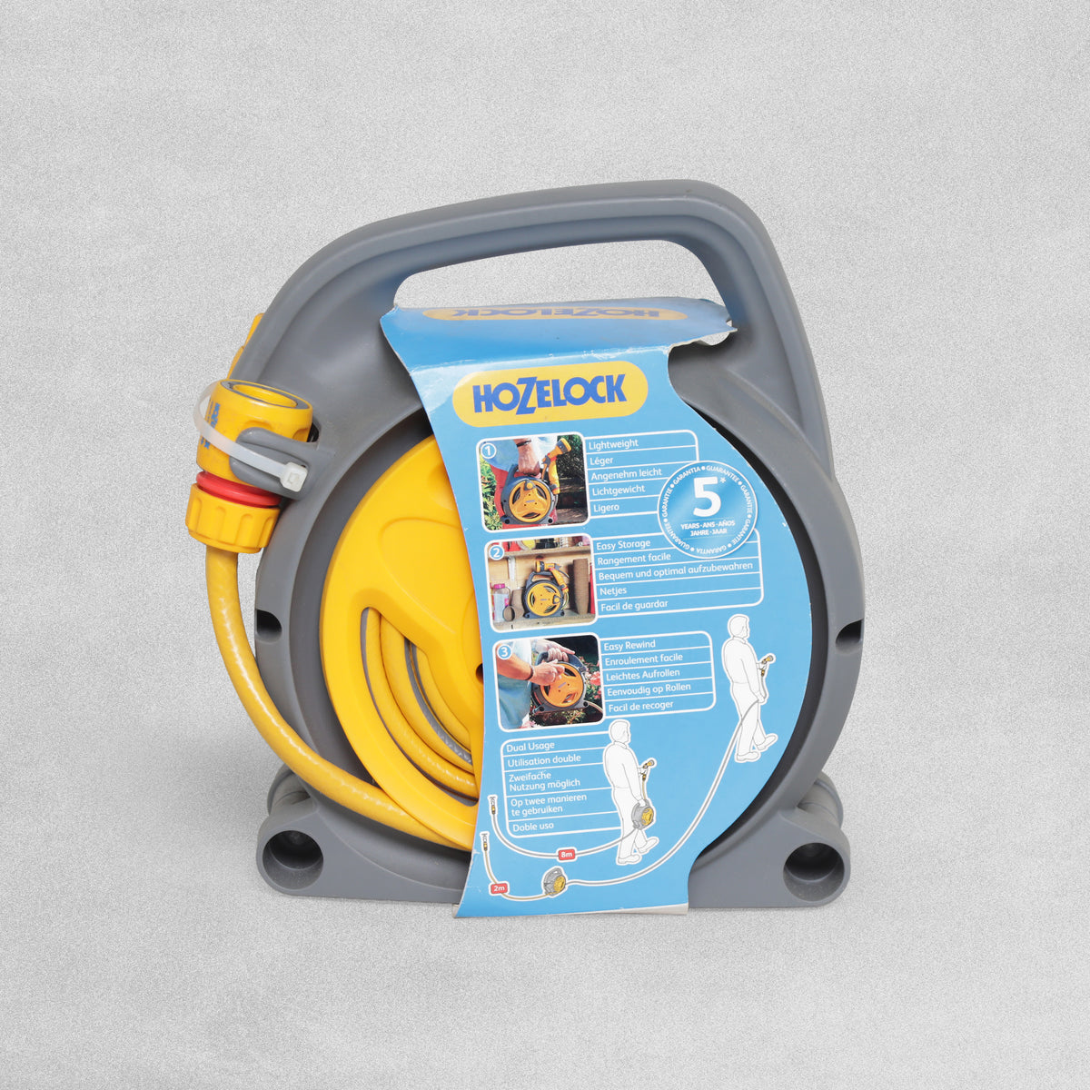 Hozelock 2425 Pico Reel 10m with connectors (does not include spray gun)