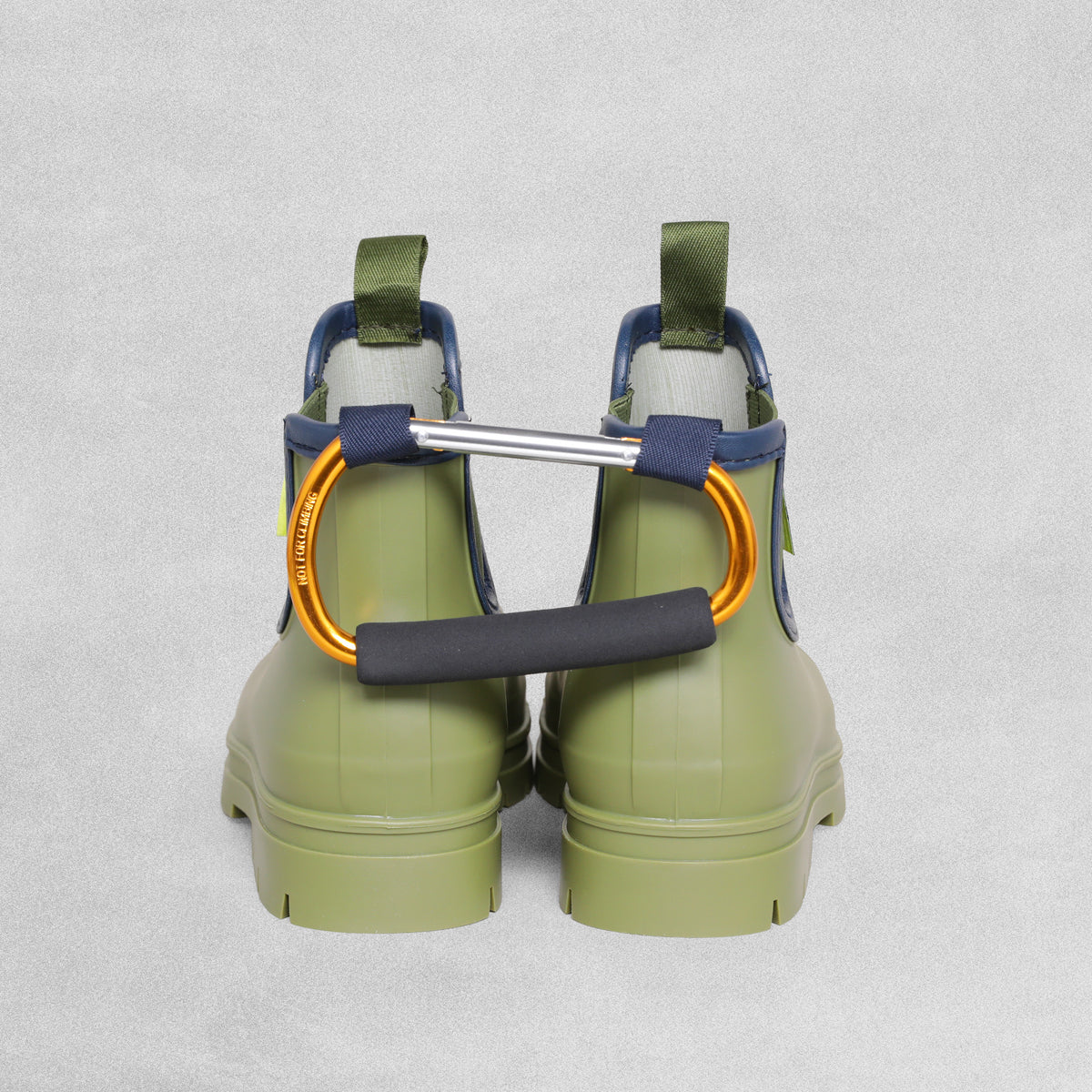 ClipGlove Ankle Boots - Khaki and Navy Ankle Wellington Boots