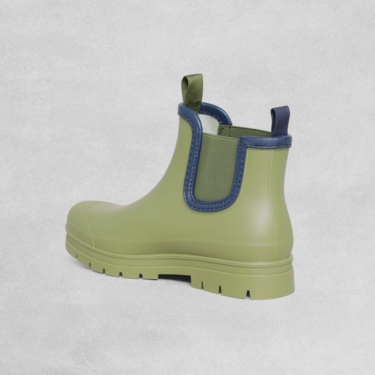 ClipGlove Ankle Boots - Khaki and Navy Ankle Wellington Boots