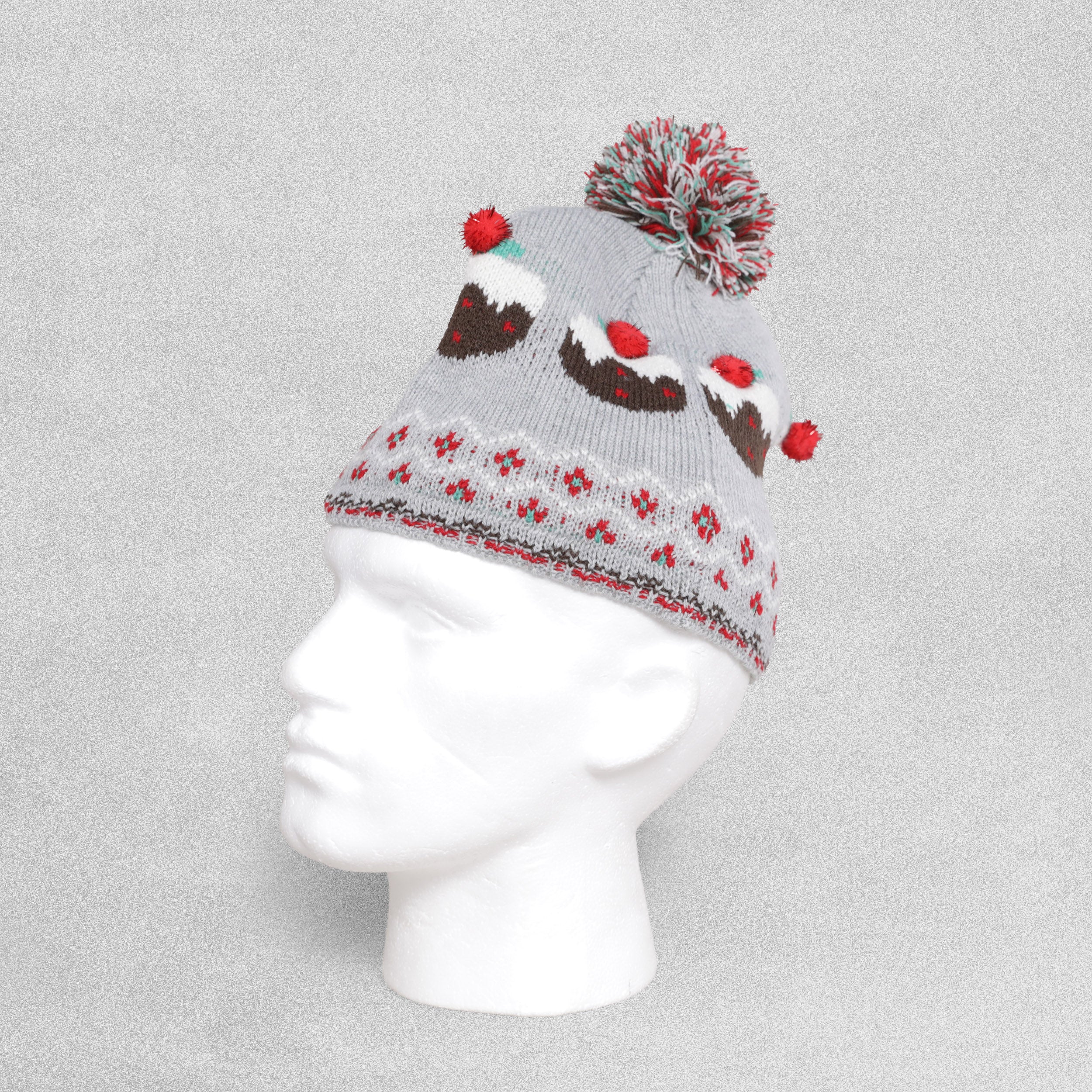 Three Kings Luxury Beanie - Christmas Pudding