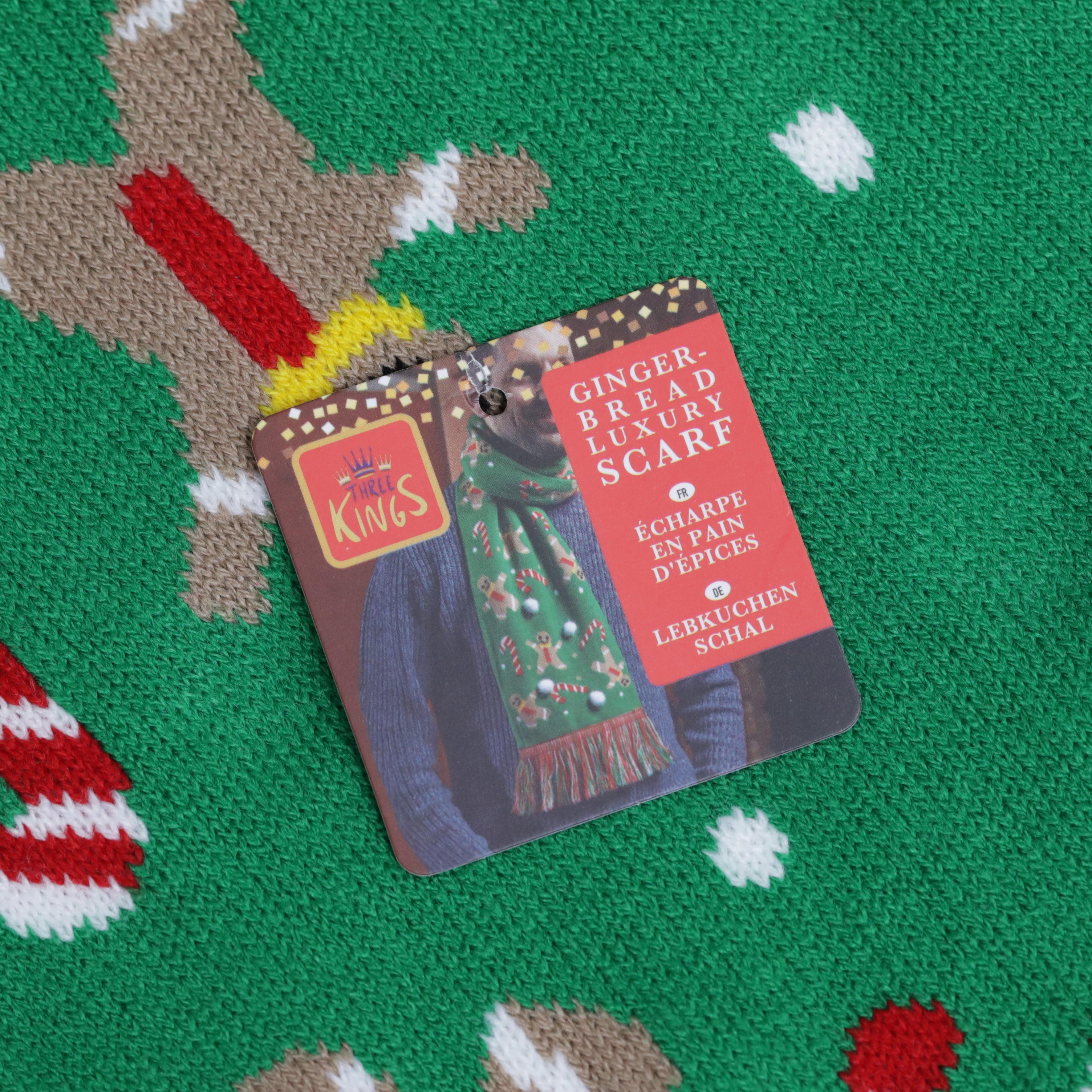 Three Kings Luxury Scarf - Gingerbread