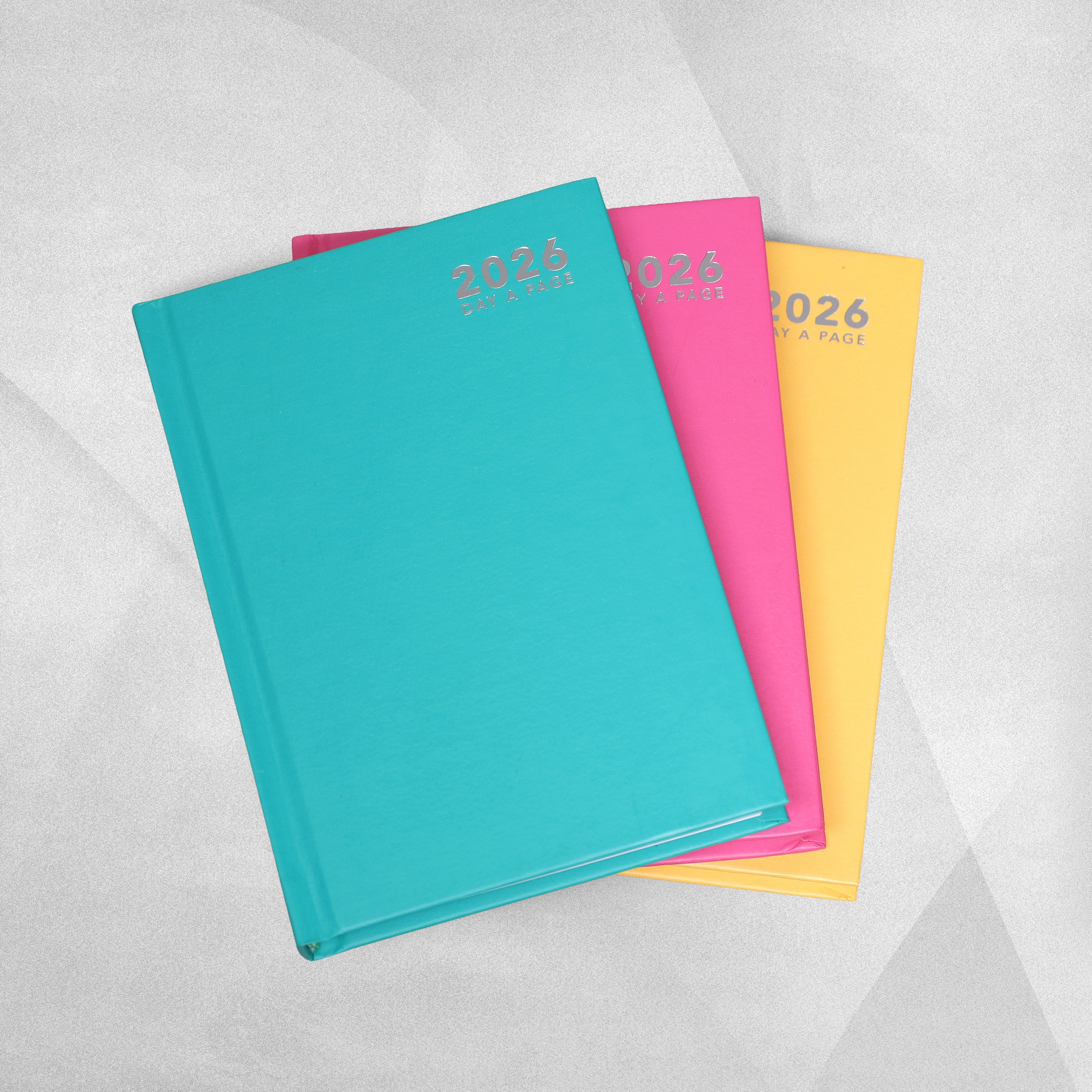 2026 Hardback A6 Diary - Day a Page - Various Colours