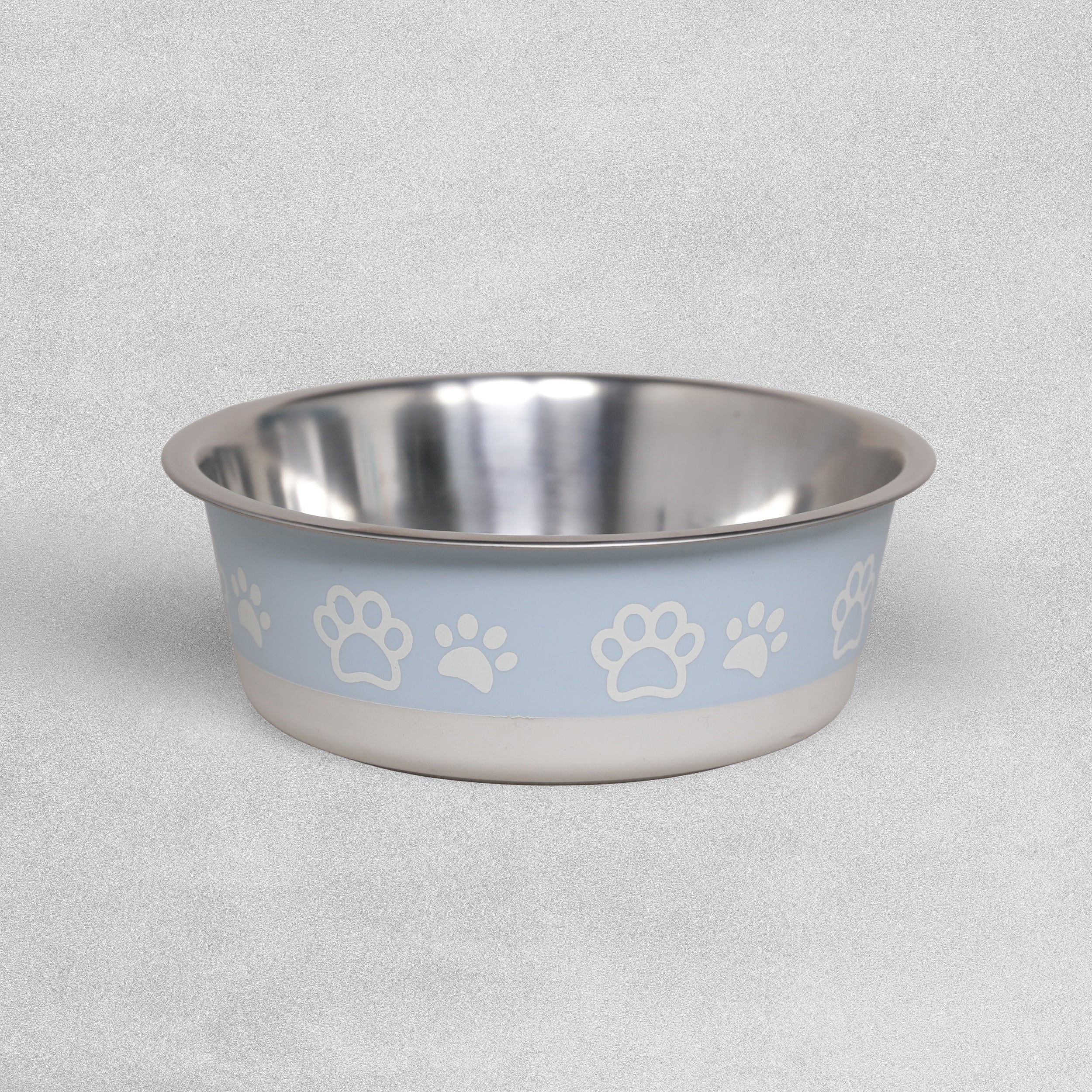 Pet Parlour Stainless Steel Paw Print Pet Bowl - Various Sizes Available