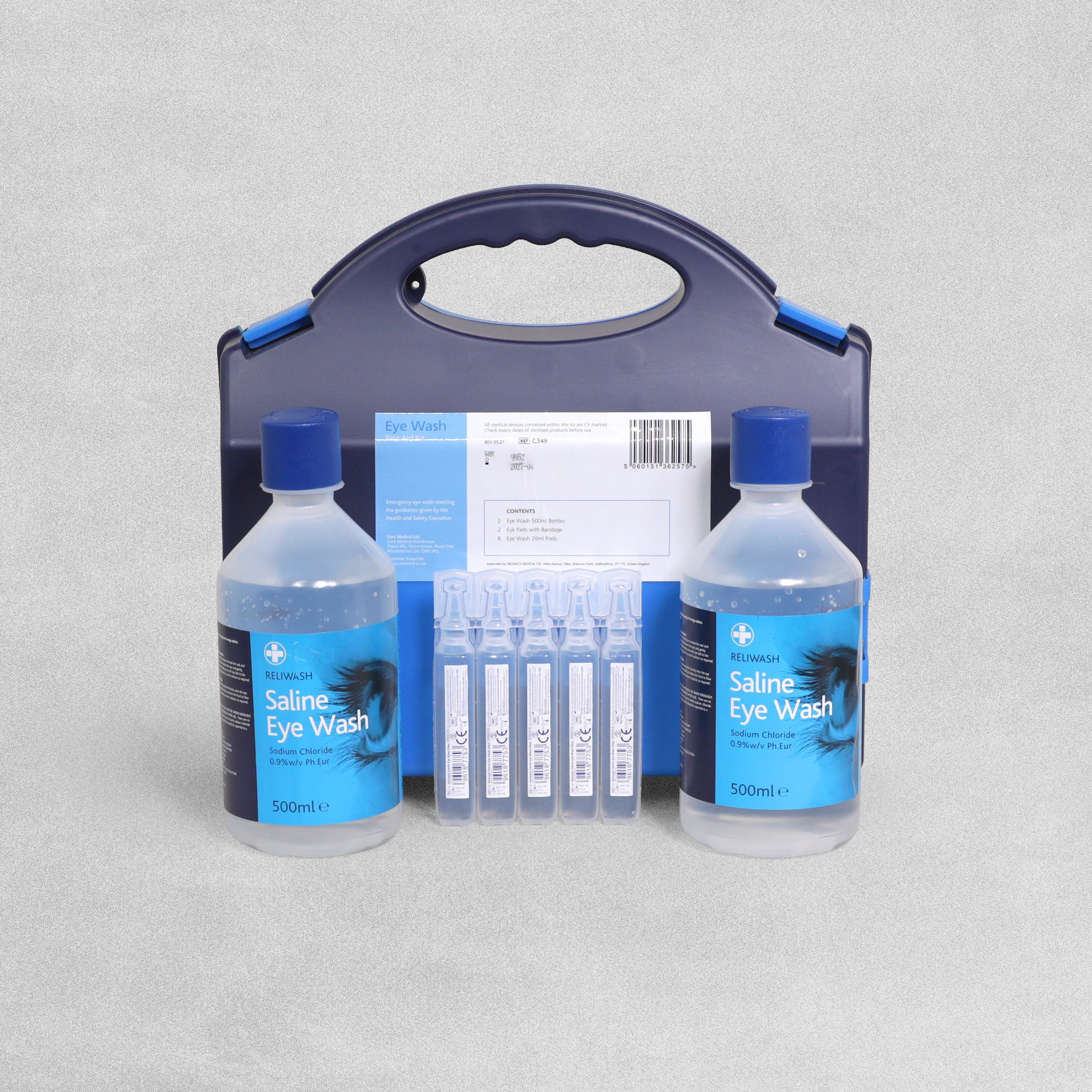 Core Essential First Aid Double Eye Wash Station Kit