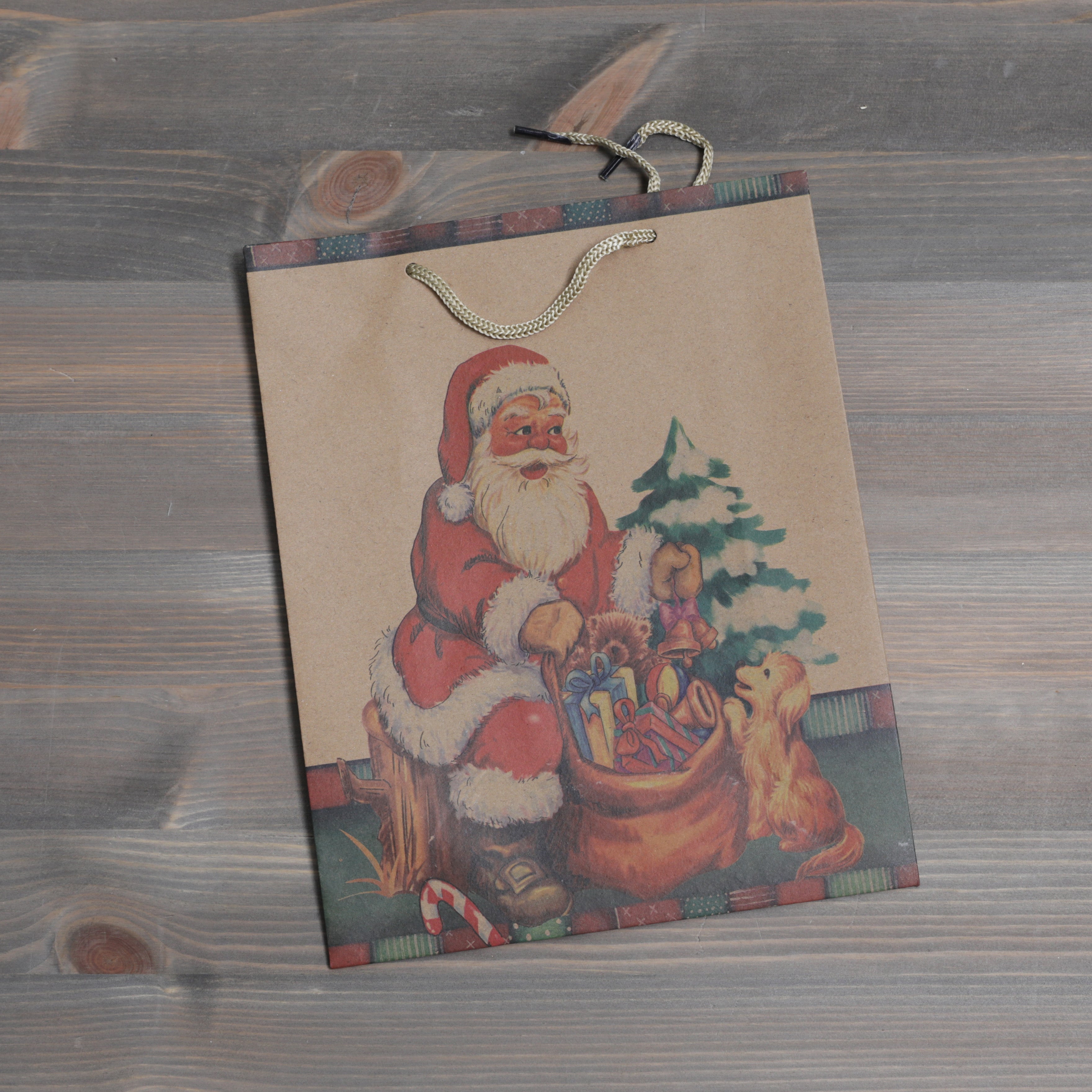 Christmas Gift Bags Father Christmas Design - Various Sizes Available