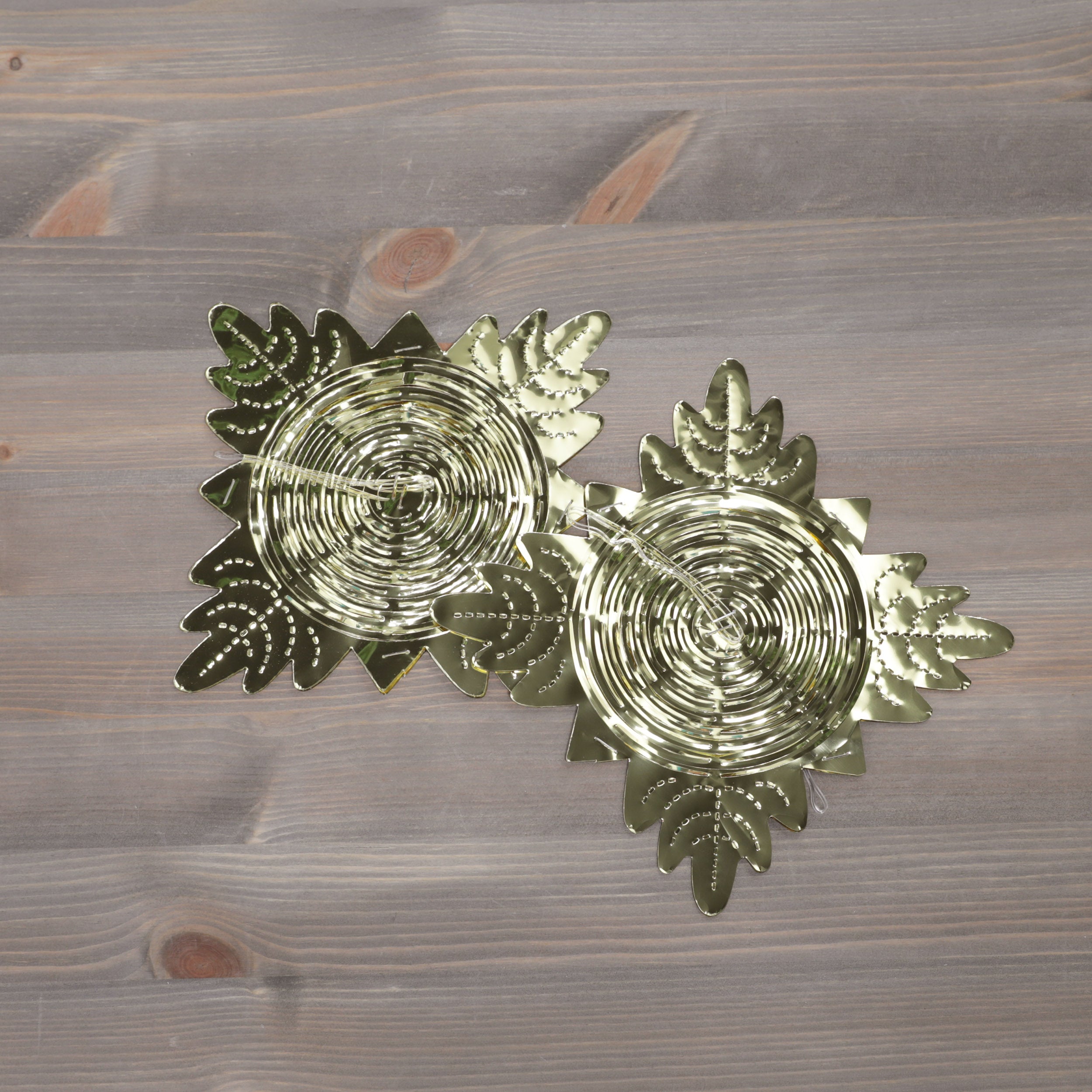 2 x Foil Christmas Garland 2.7 metres