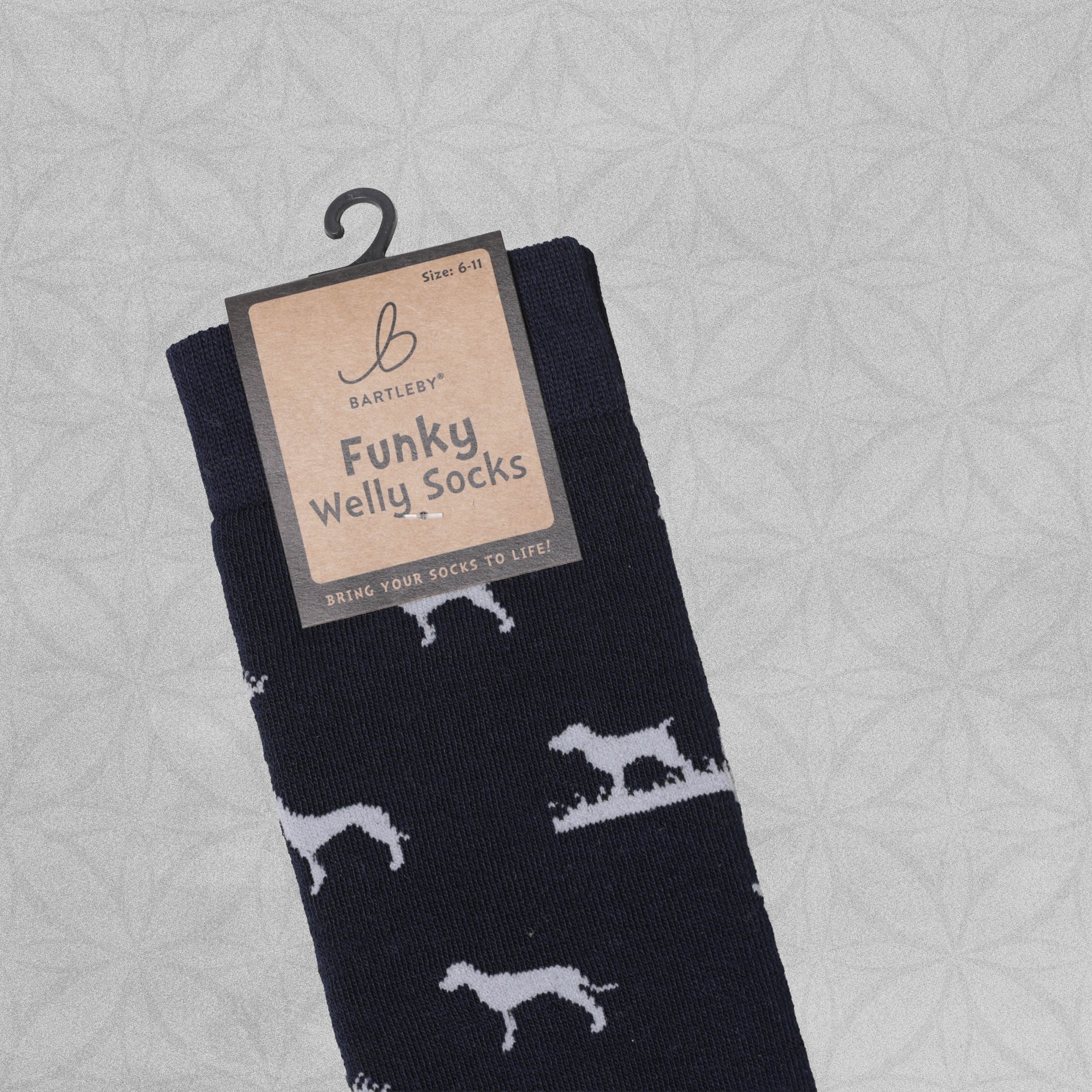 Bartleby Funky Welly Socks