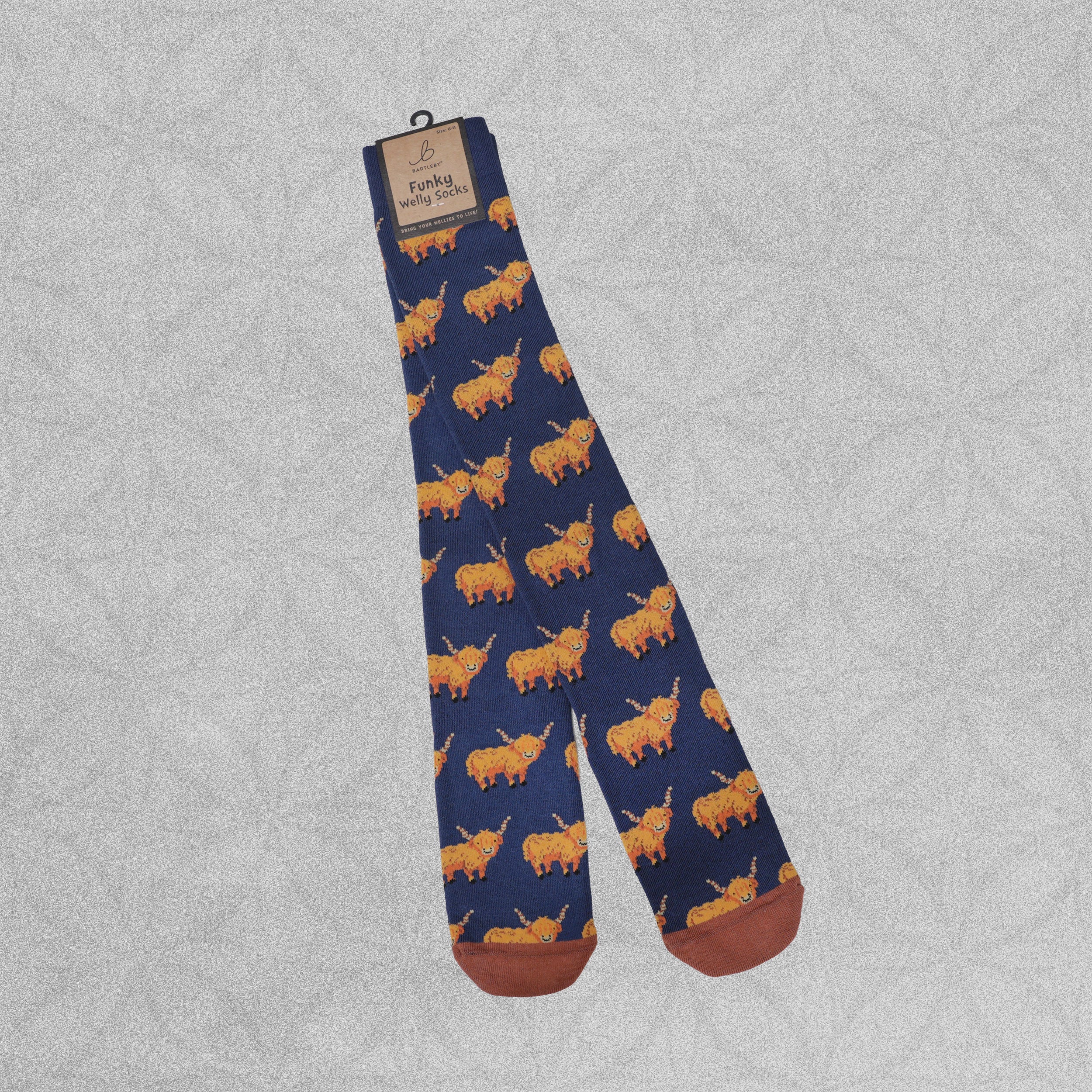 Bartleby Funky Welly Socks