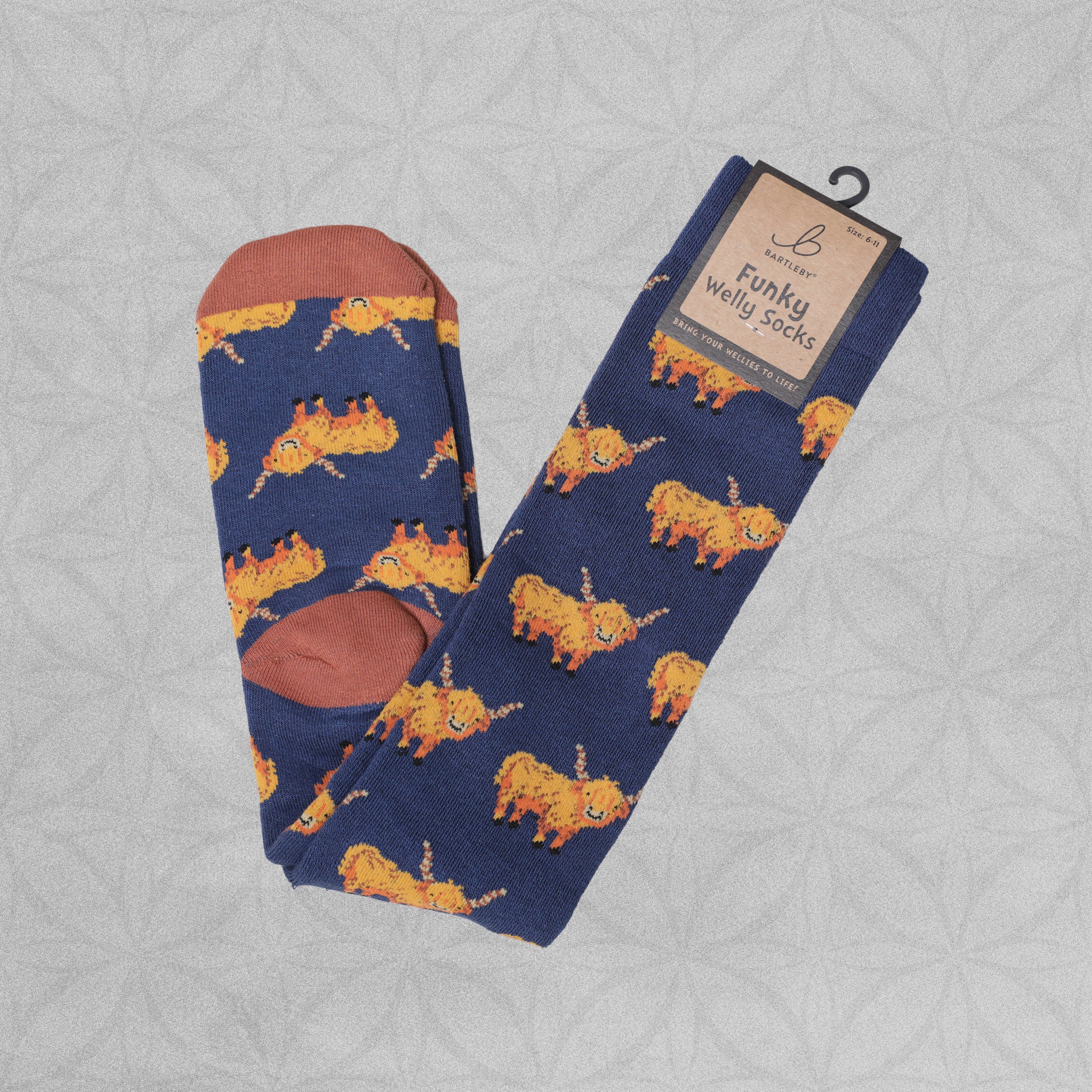 Bartleby Funky Welly Socks