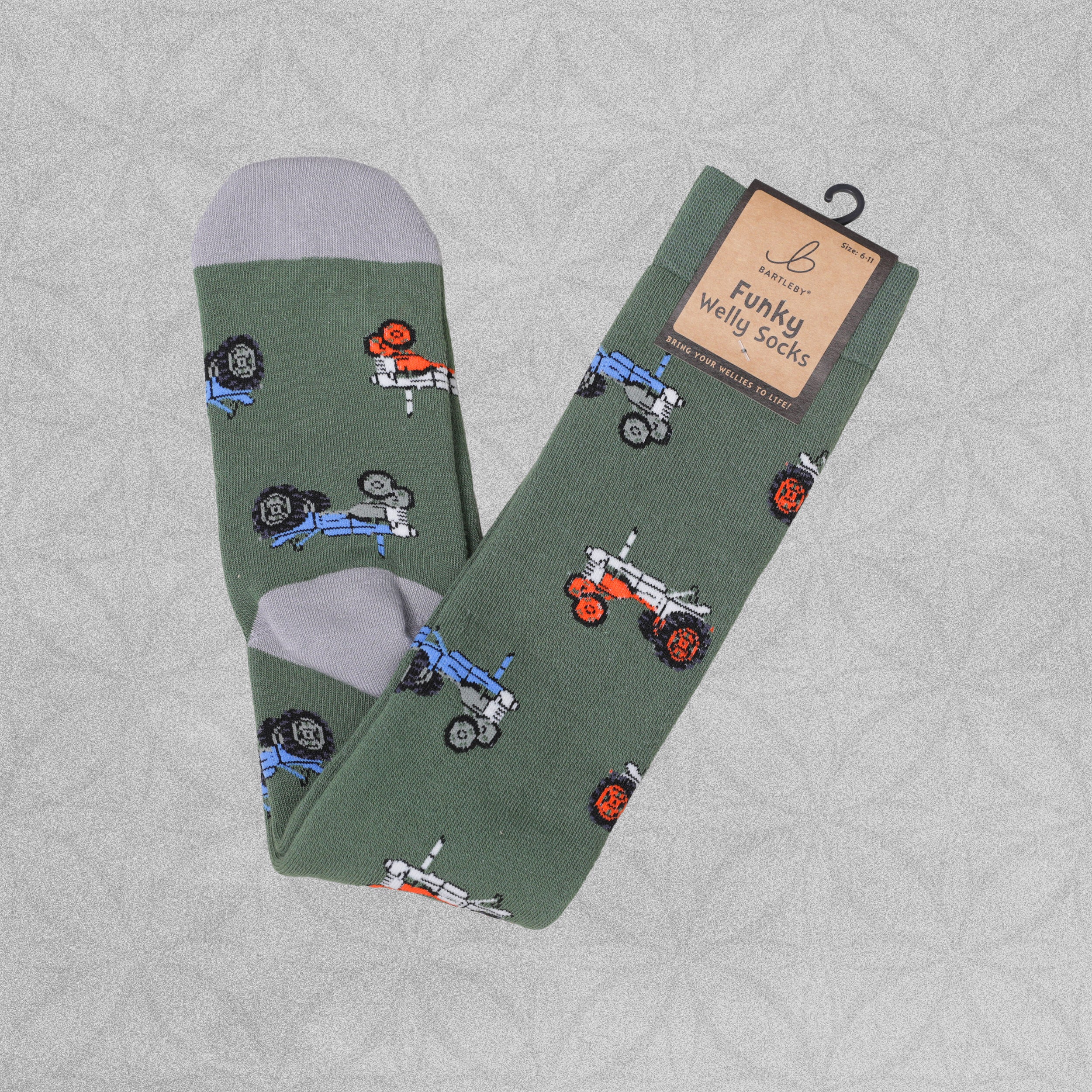 Bartleby Funky Welly Socks