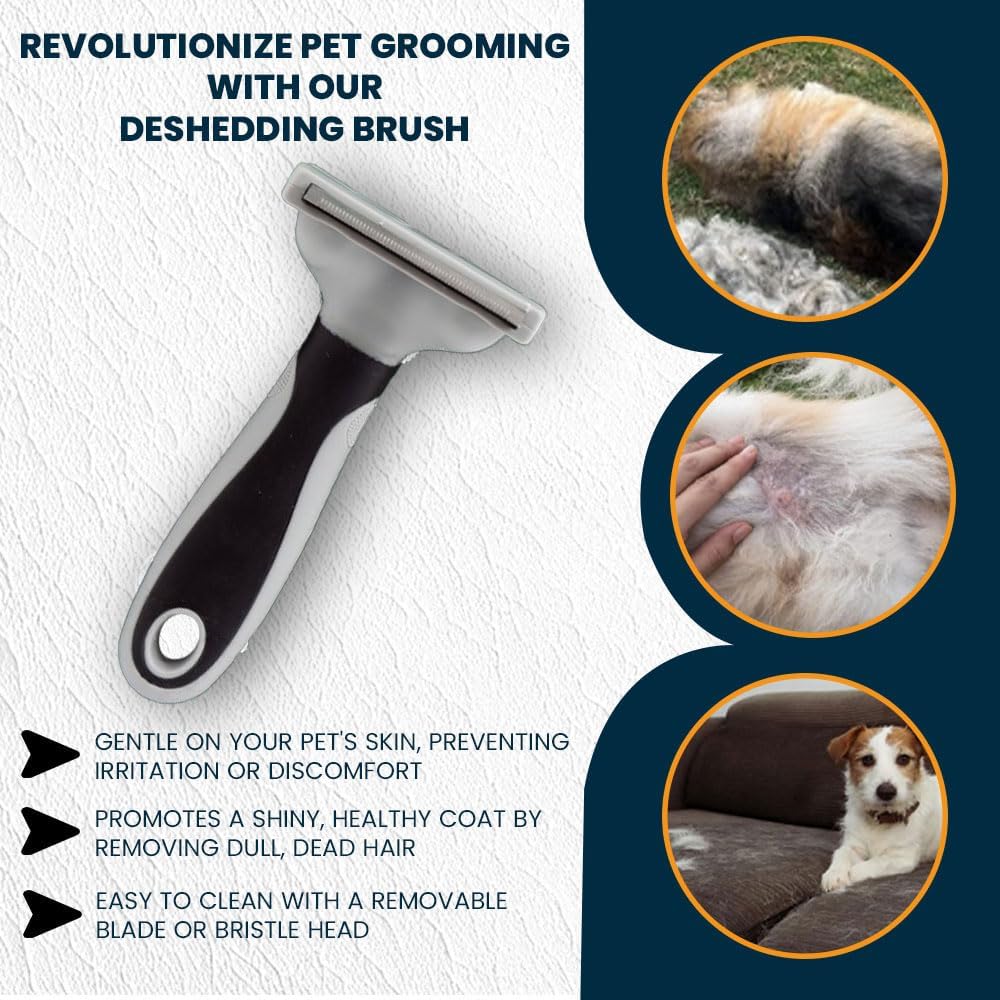 Pet Parlour Deshedding Grooming Brush