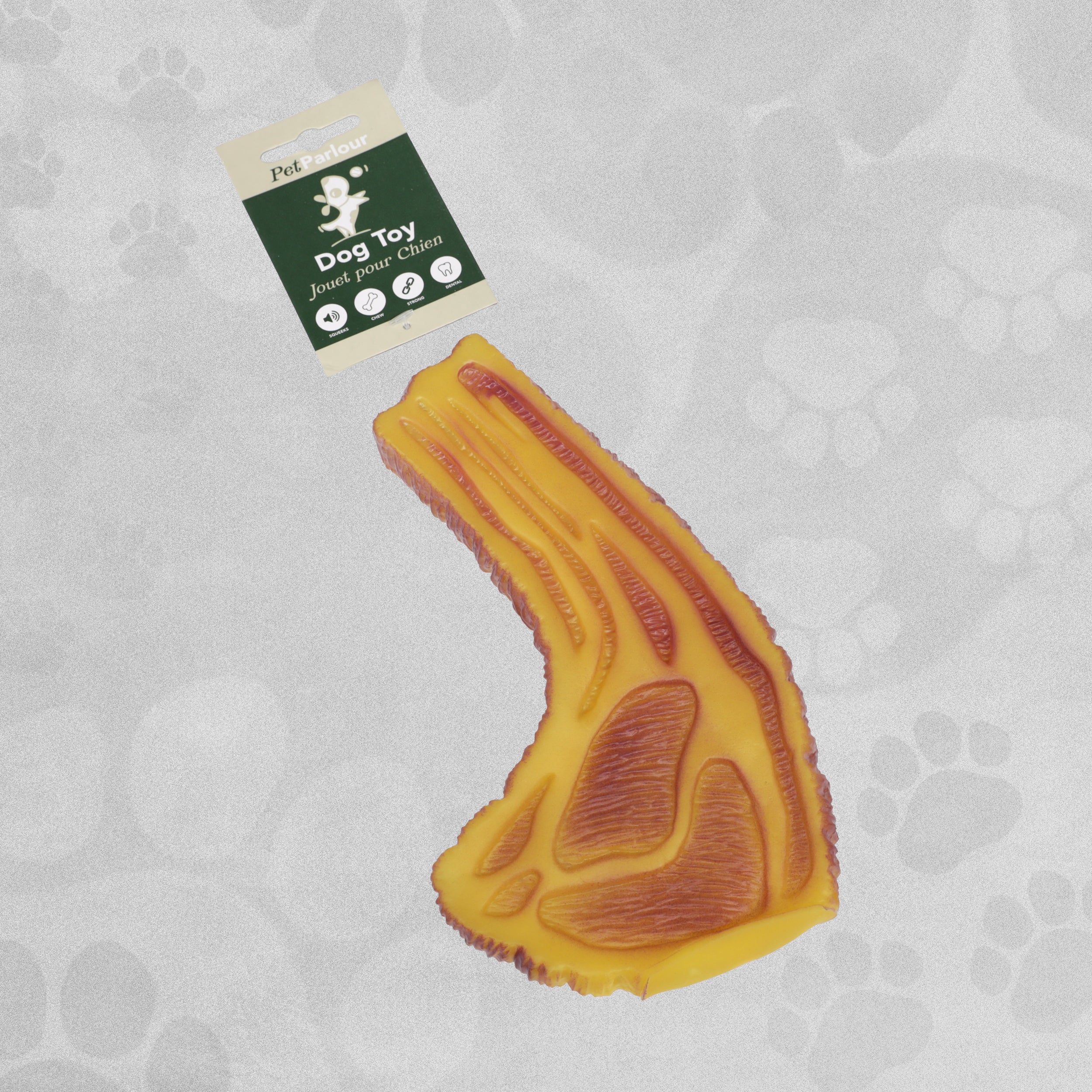 Pet Parlour Chicken Leg and Steak Dog Toy