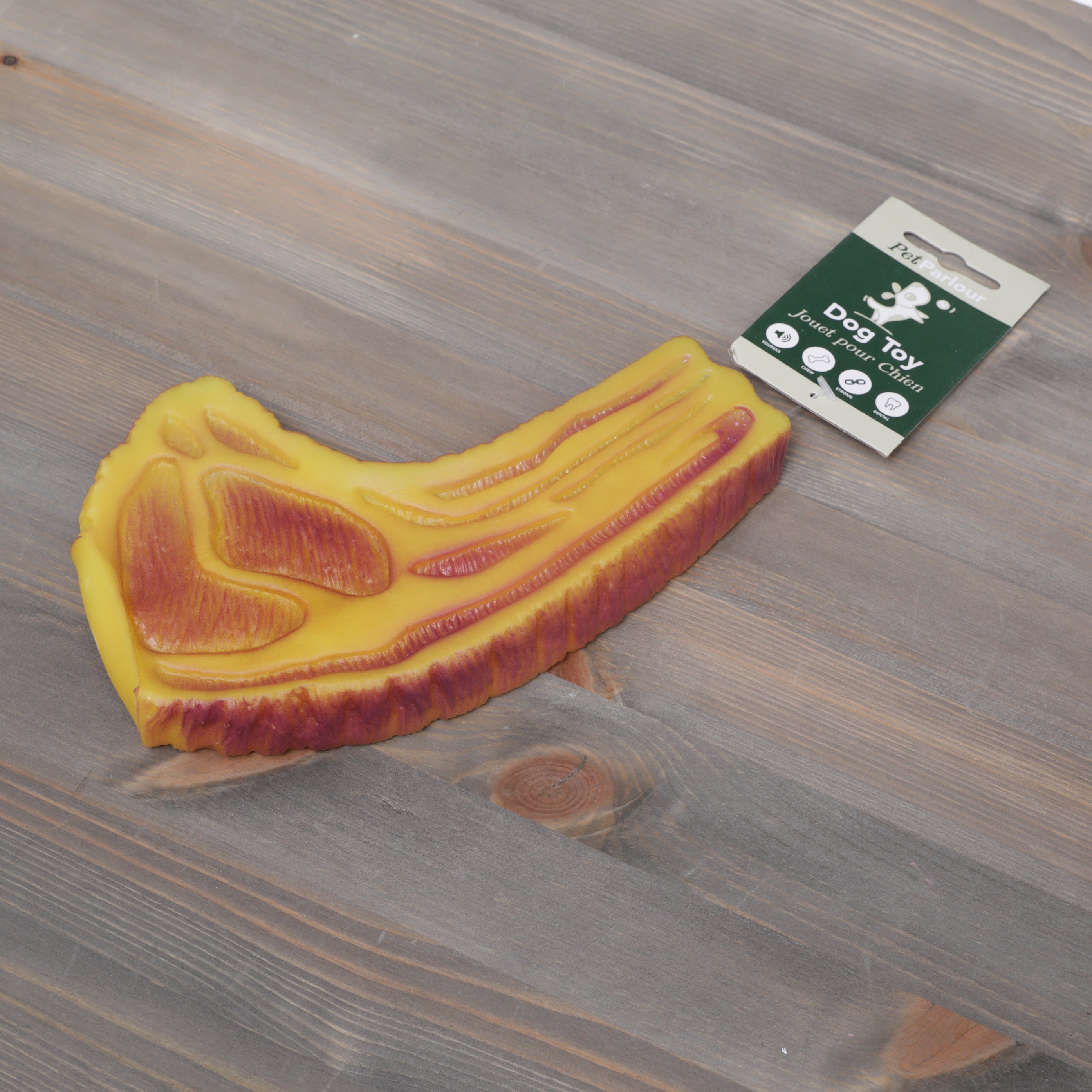 Pet Parlour Chicken Leg and Steak Dog Toy