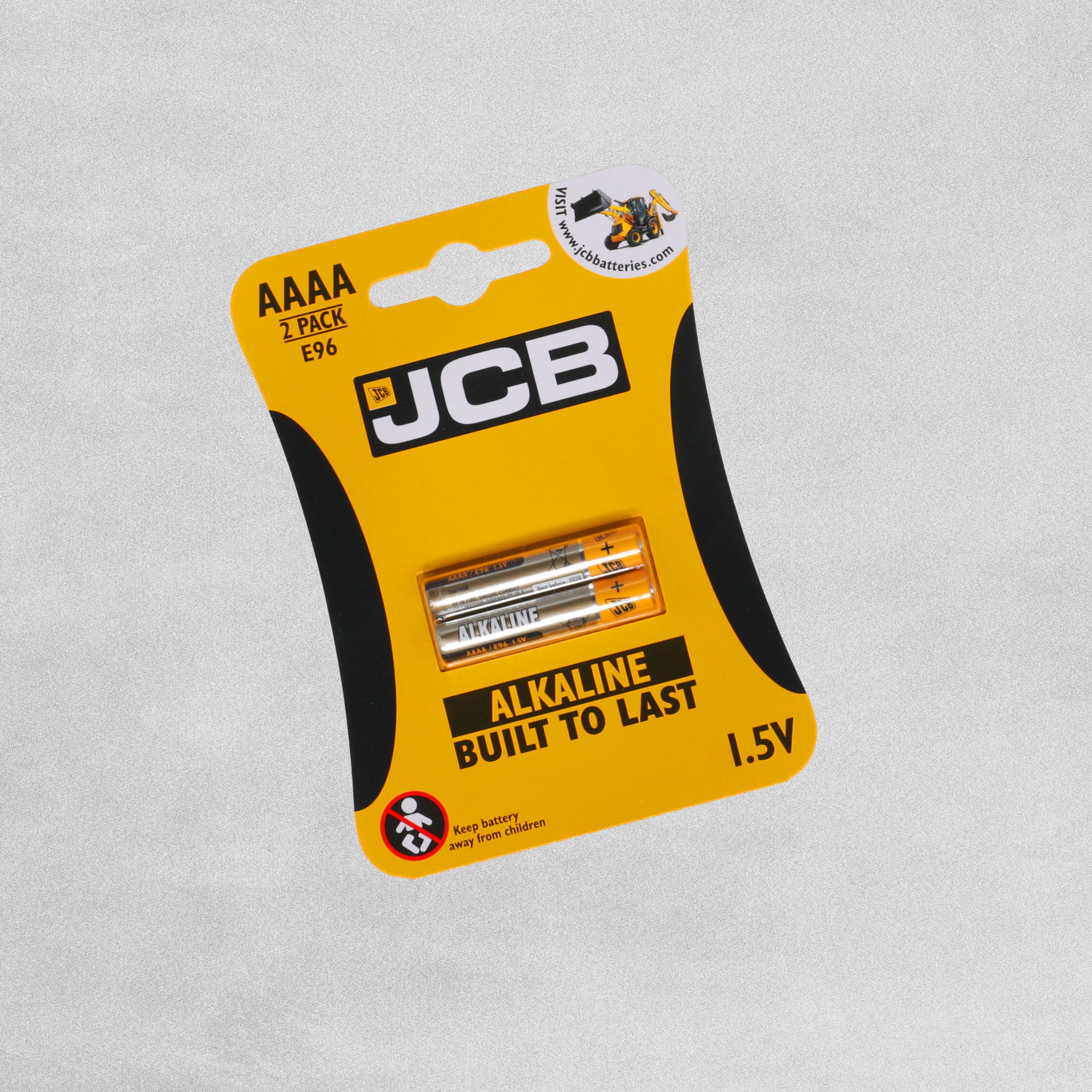 Batteries AAAA Alkaline 2 pack JCB