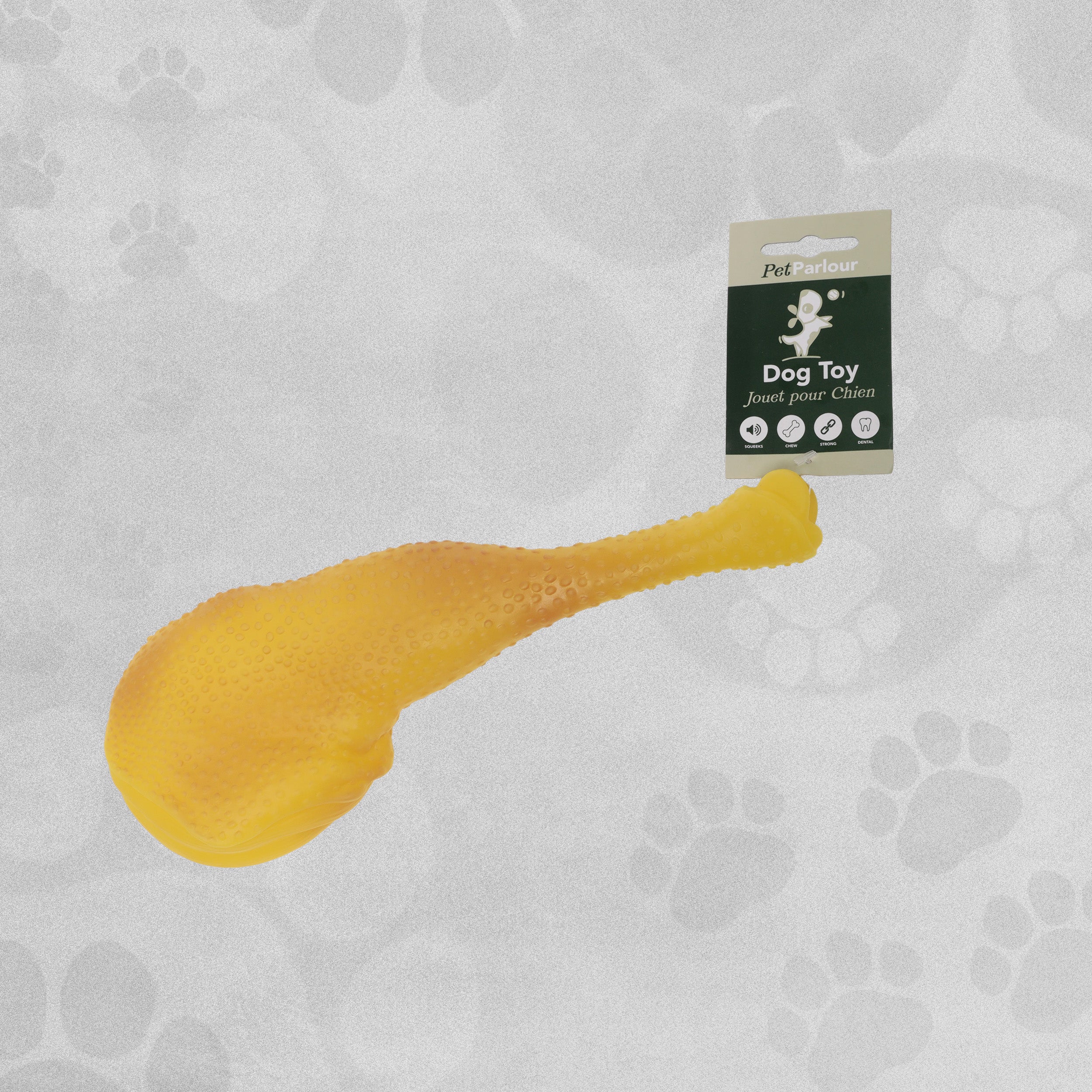 Pet Parlour Chicken Leg and Steak Dog Toy