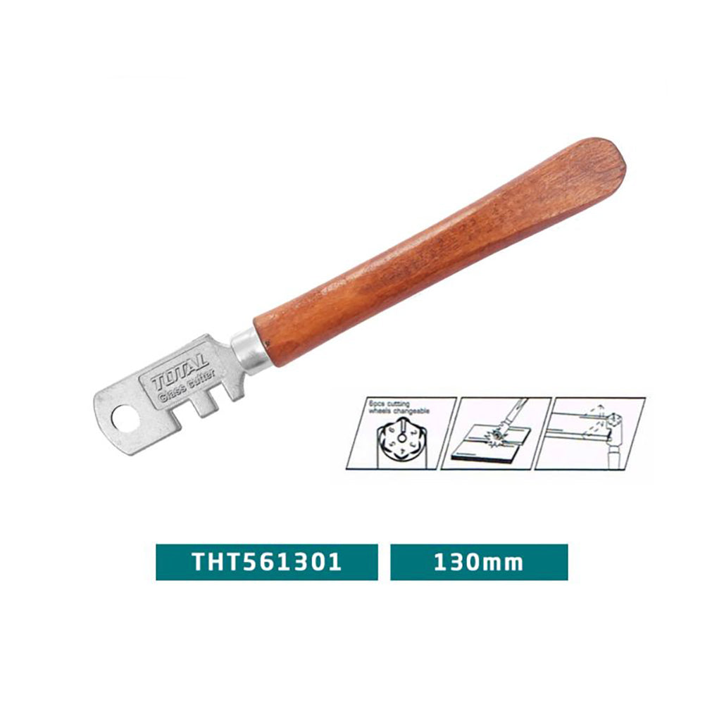 Total Glass Cutter 130mm - THT561301