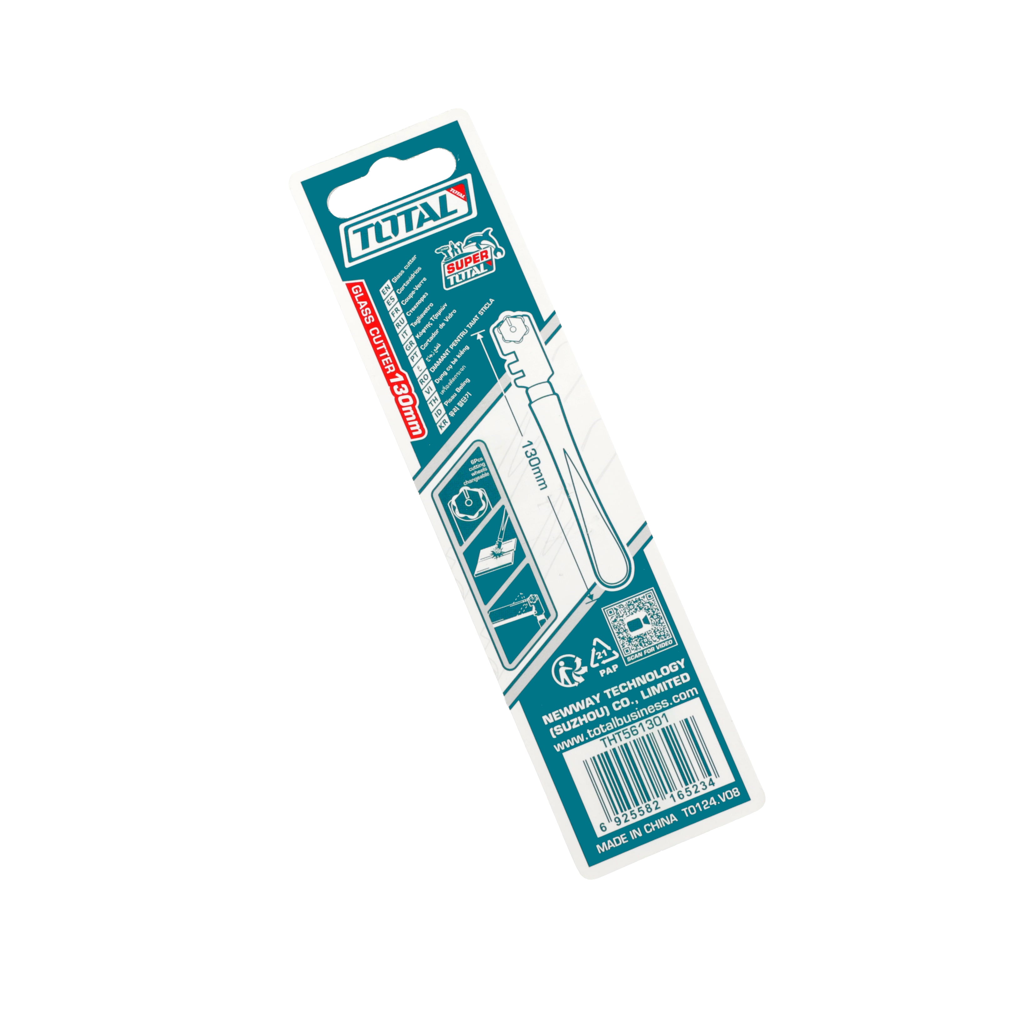 Total Glass Cutter 130mm - THT561301