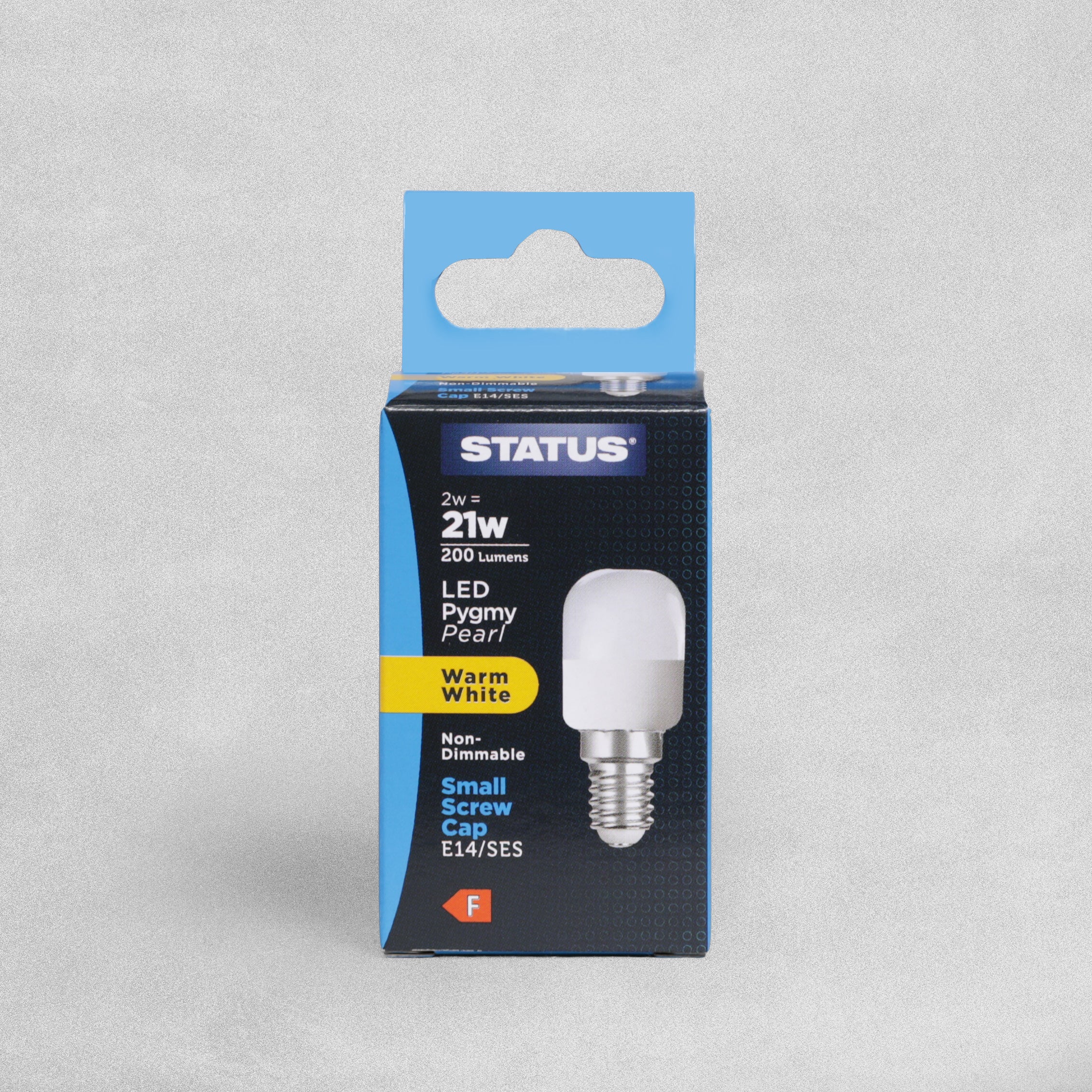 Status LED Pygmy Pearl Bulb E14/SES 2w=21w - Warm White