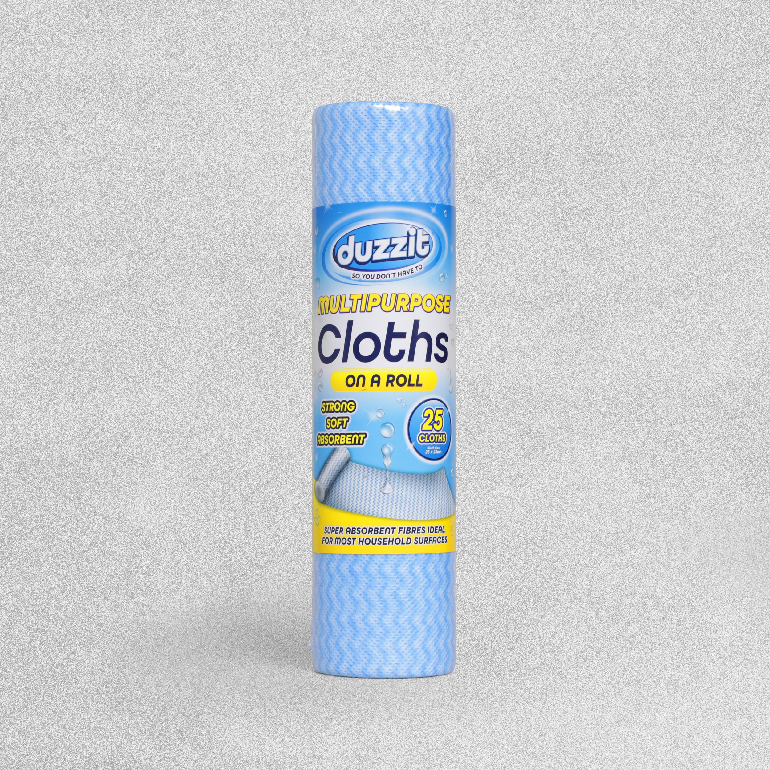 151 Duzzit Multi Purpose Cleaning Cloth On A Roll 25pk
