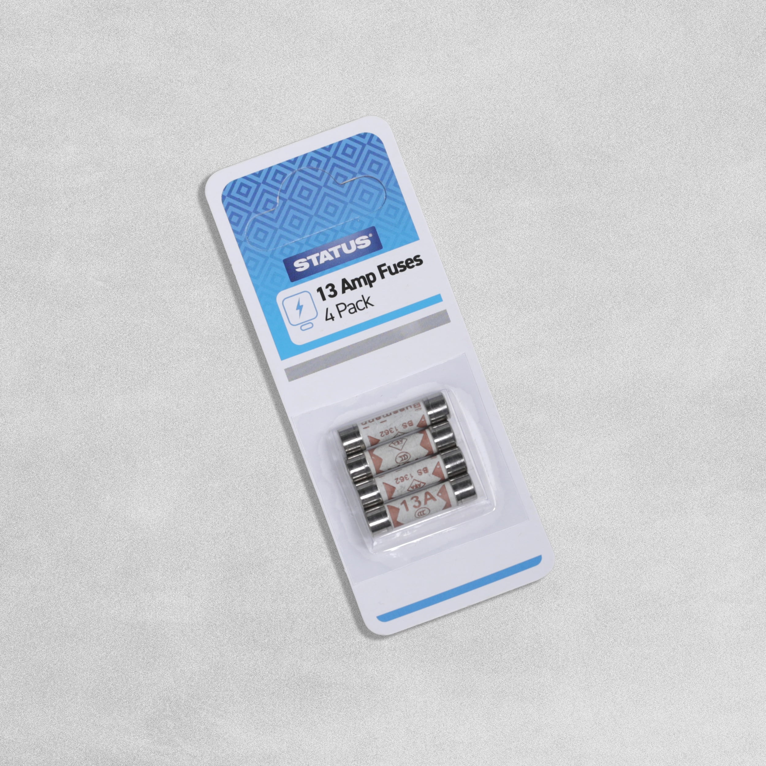 Status 13 Amp Replacement Fuses - Pack of 4