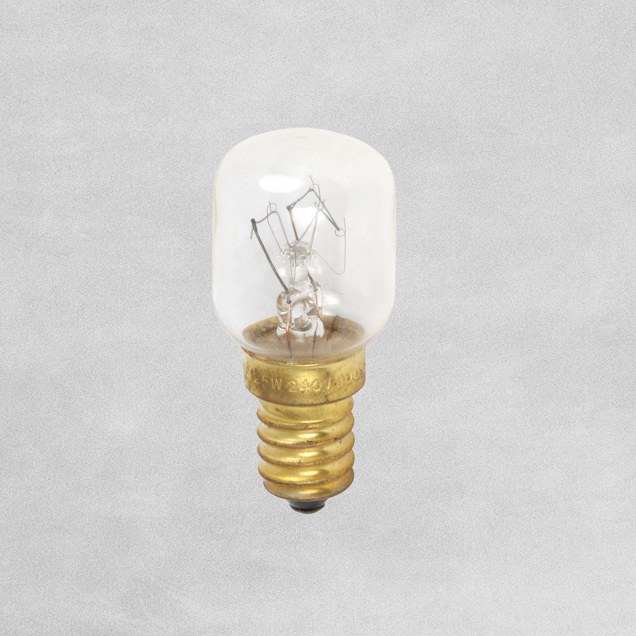 Status Traditional Oven Bulb Clear 15W SES / E14 Warm White Dimmable - 2 Pack