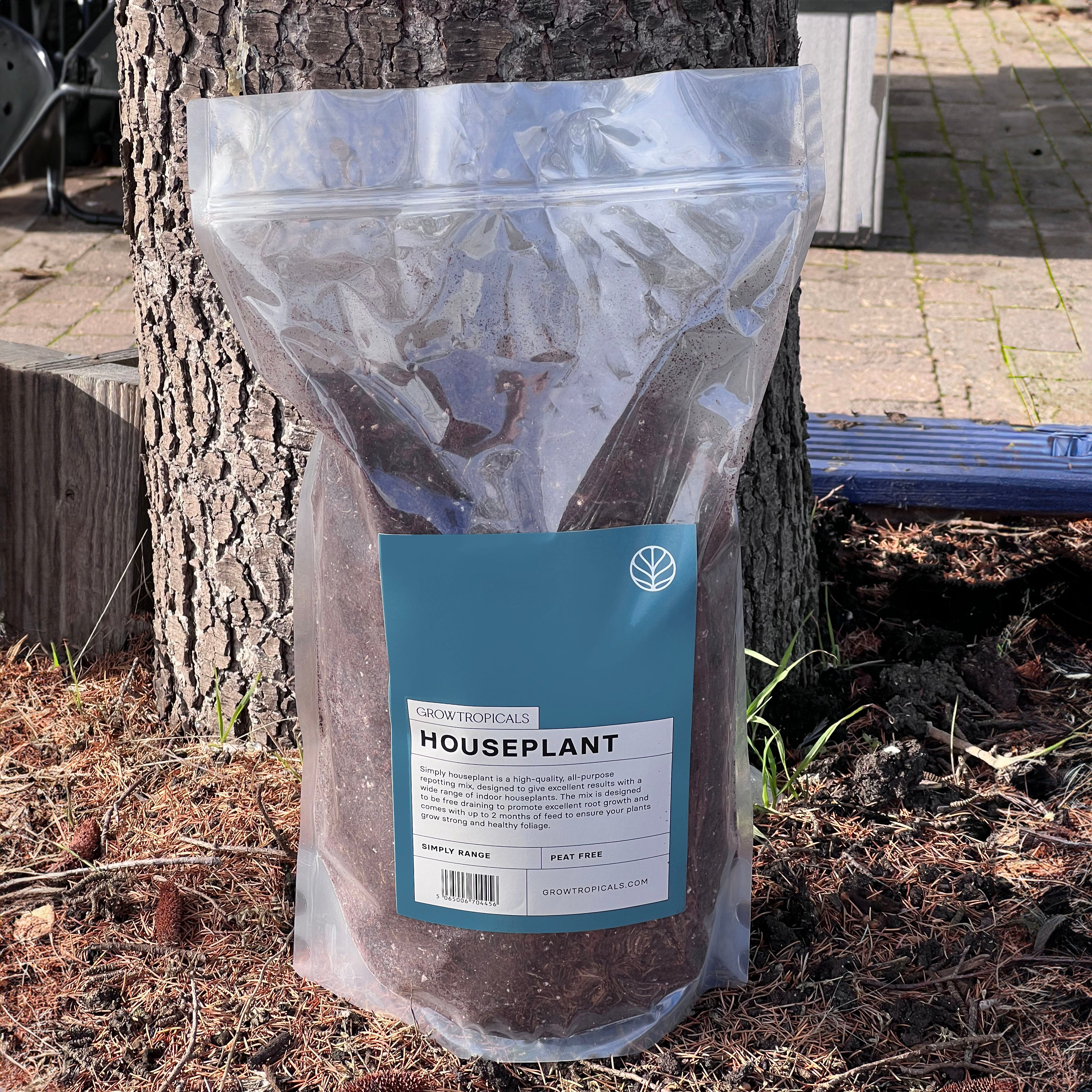 GrowTropicals Simply Houseplant 8L