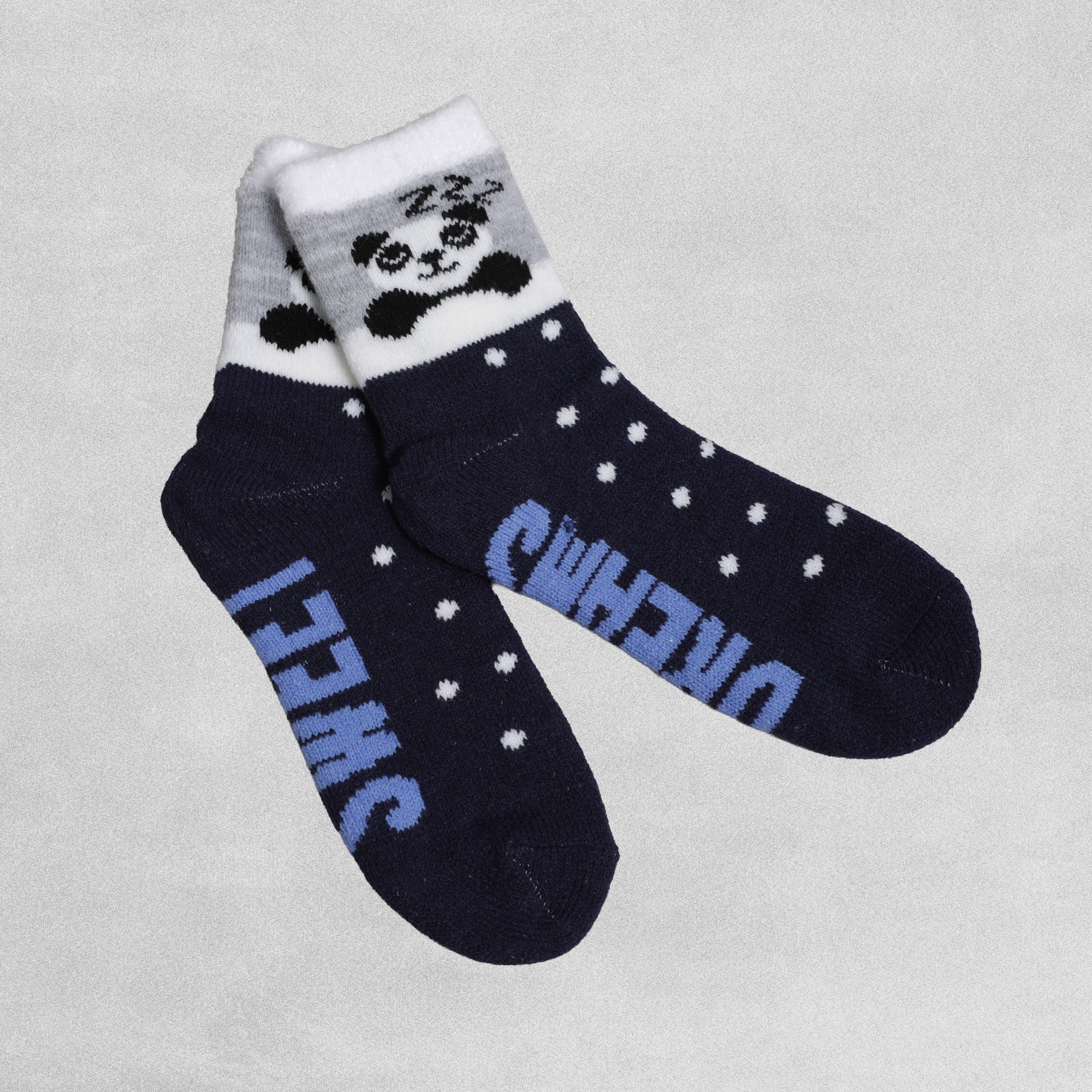 Ladies Warm Winter Slipper Socks - 1 Pair - UK 3-8 / EU 35-41