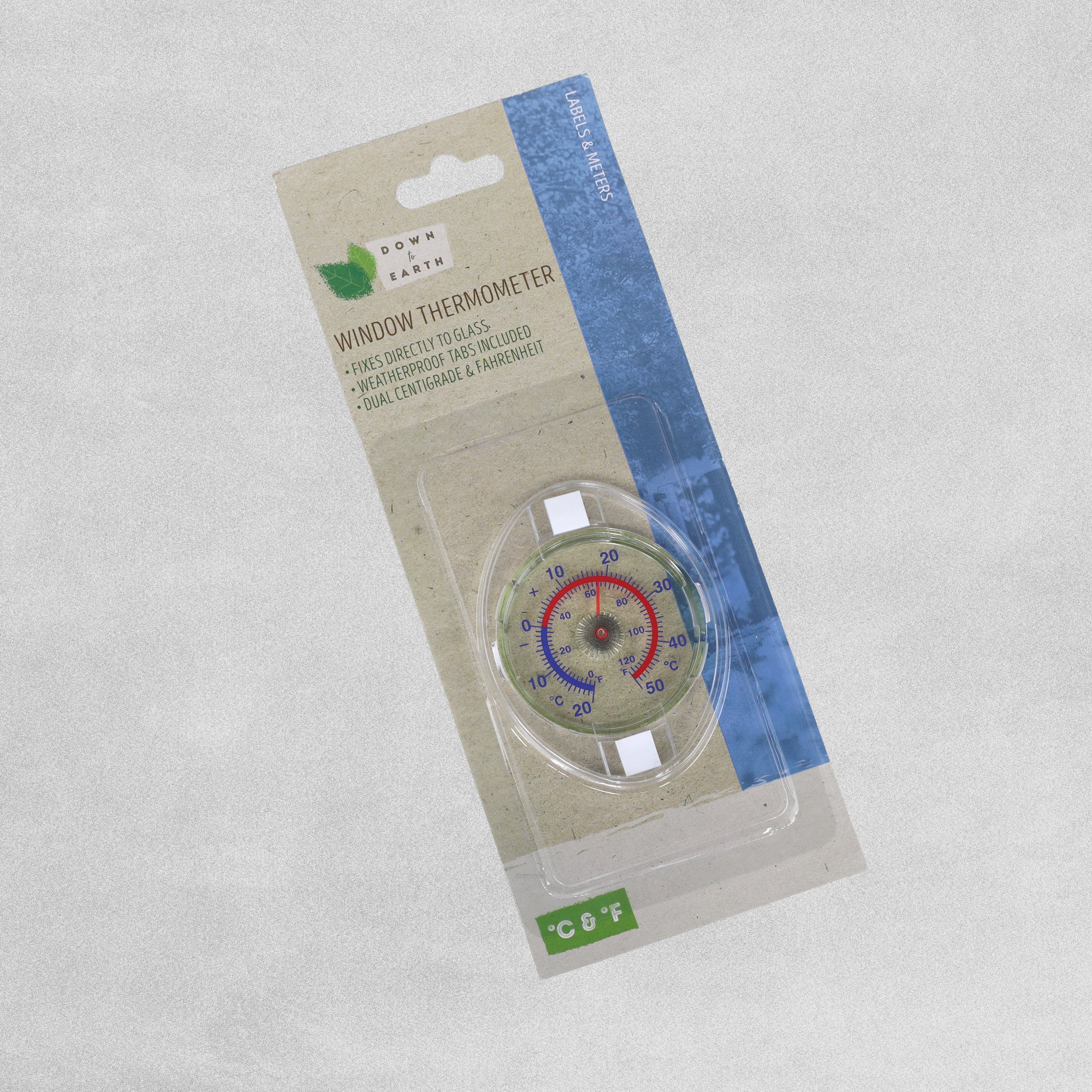 Down To Earth Window Thermometer