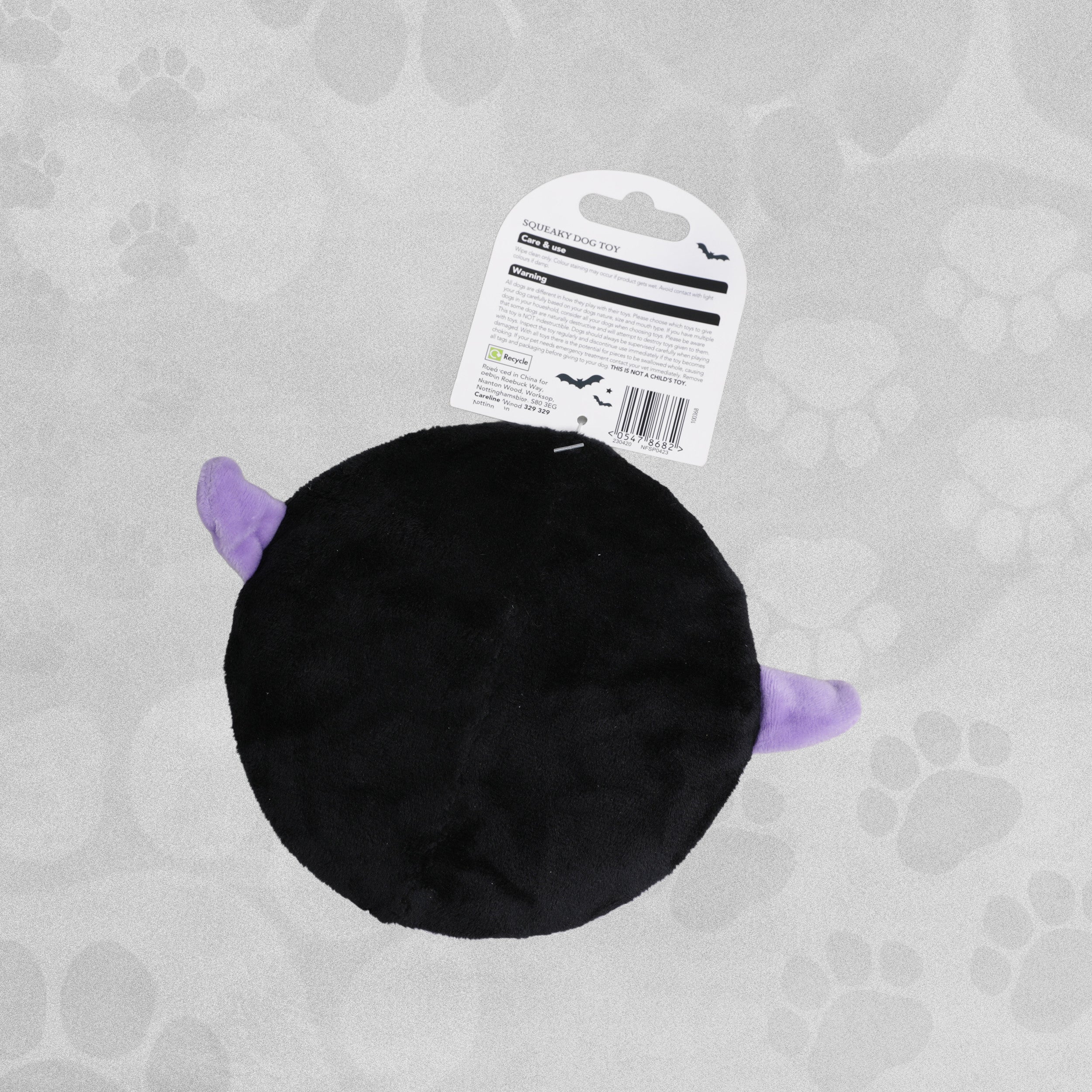 Halloween Pets Squeaky Disc Dog Toy - Various Styles Available