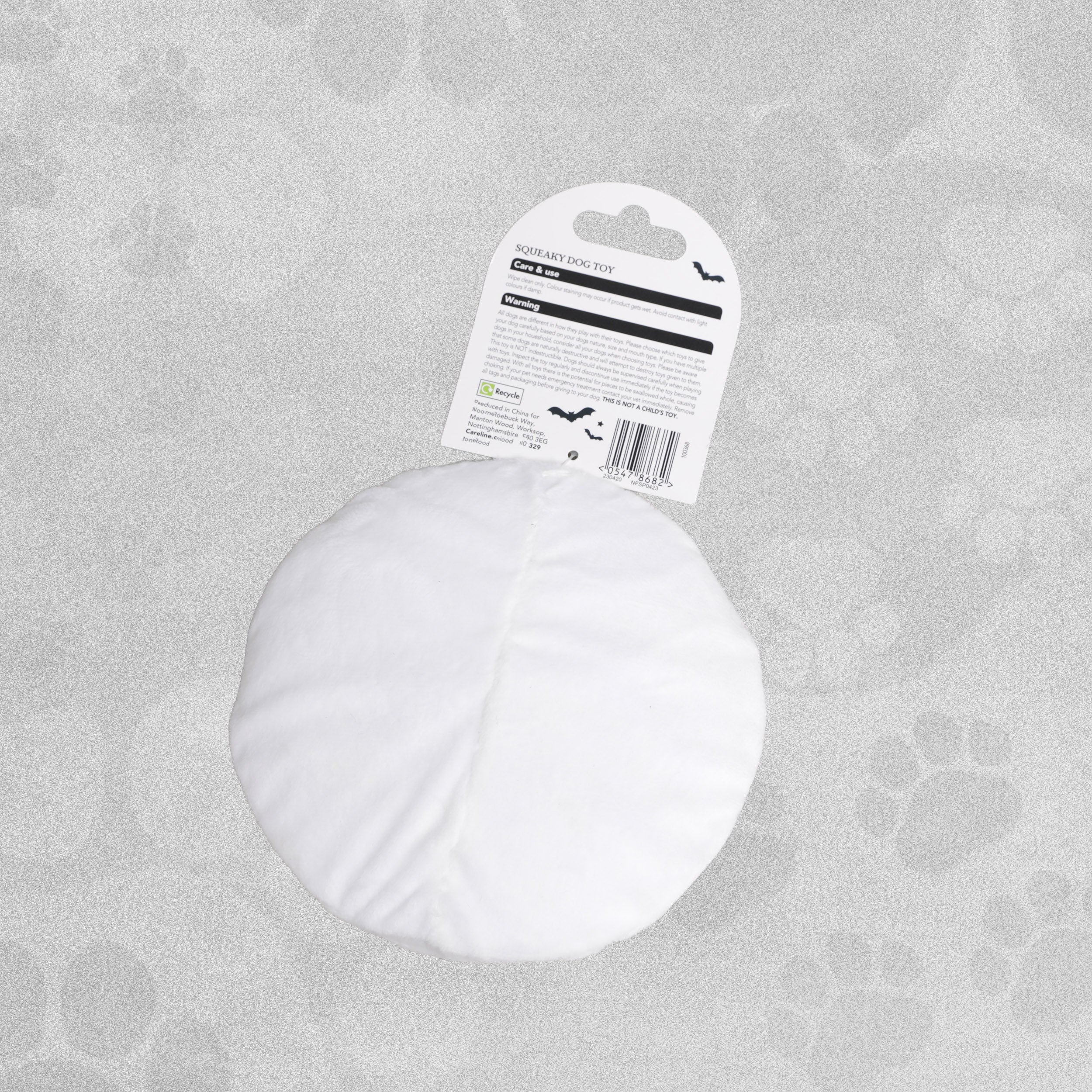 Halloween Pets Squeaky Disc Dog Toy - Various Styles Available