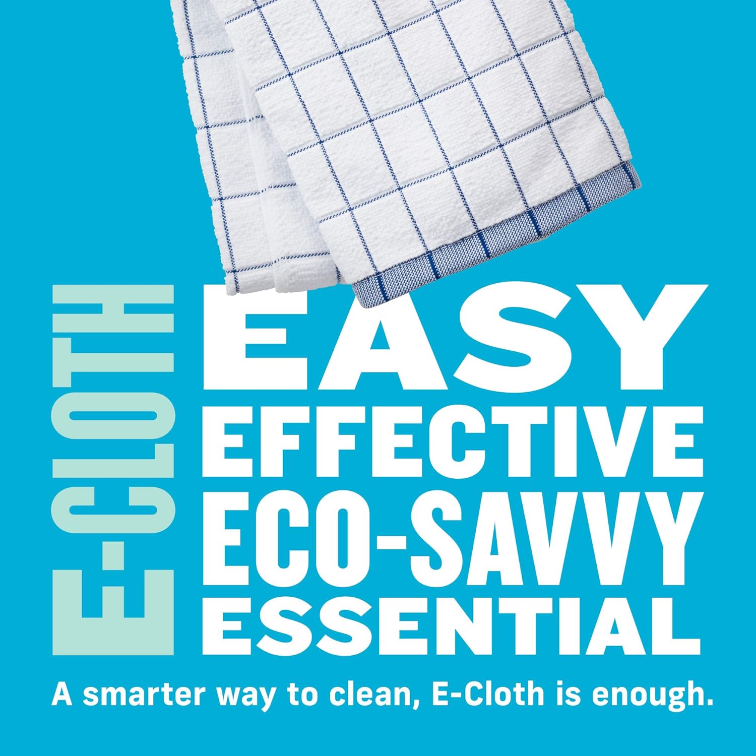 E-Cloth Classic Check Tea Towel