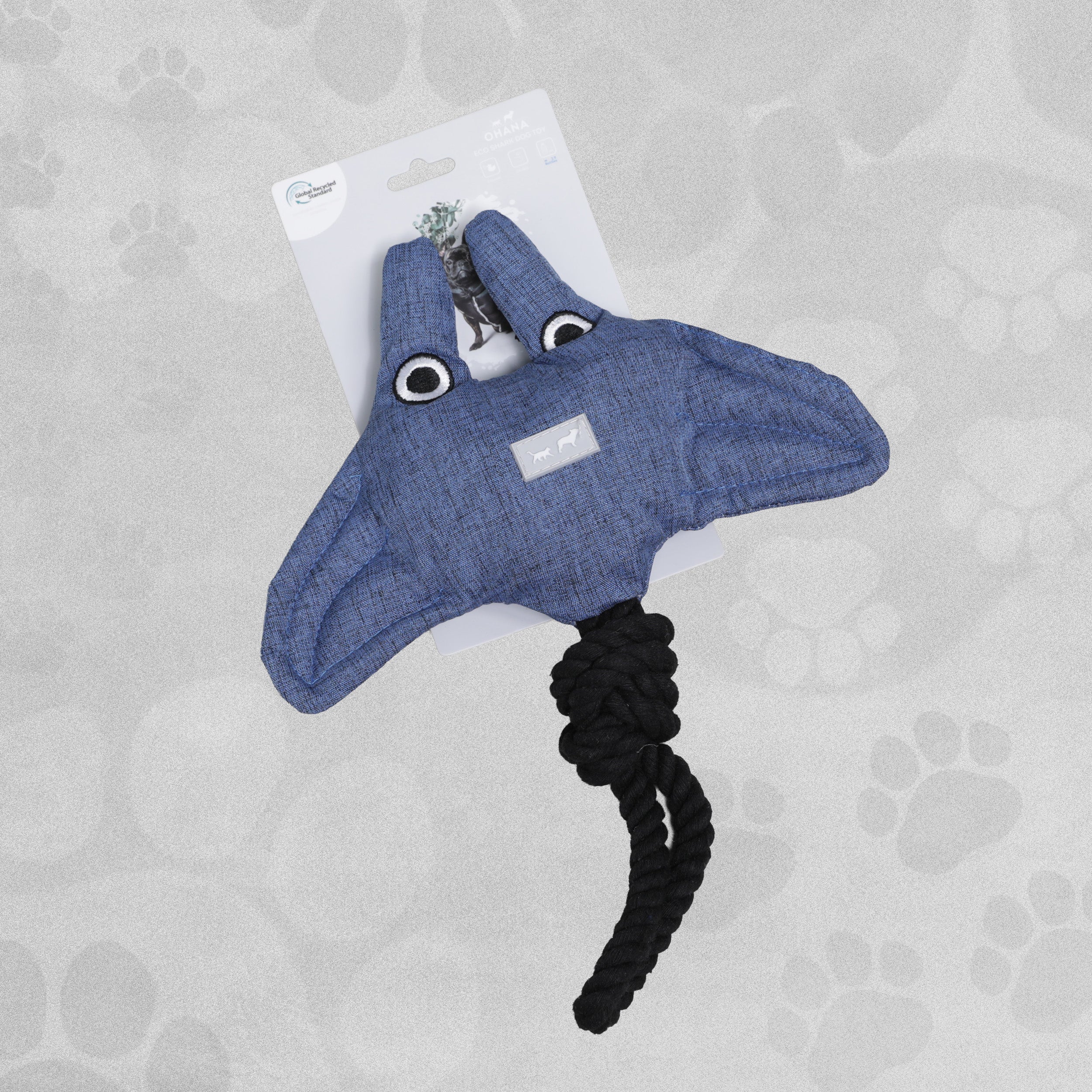 Ohana Eco Sting Ray Dog Toy