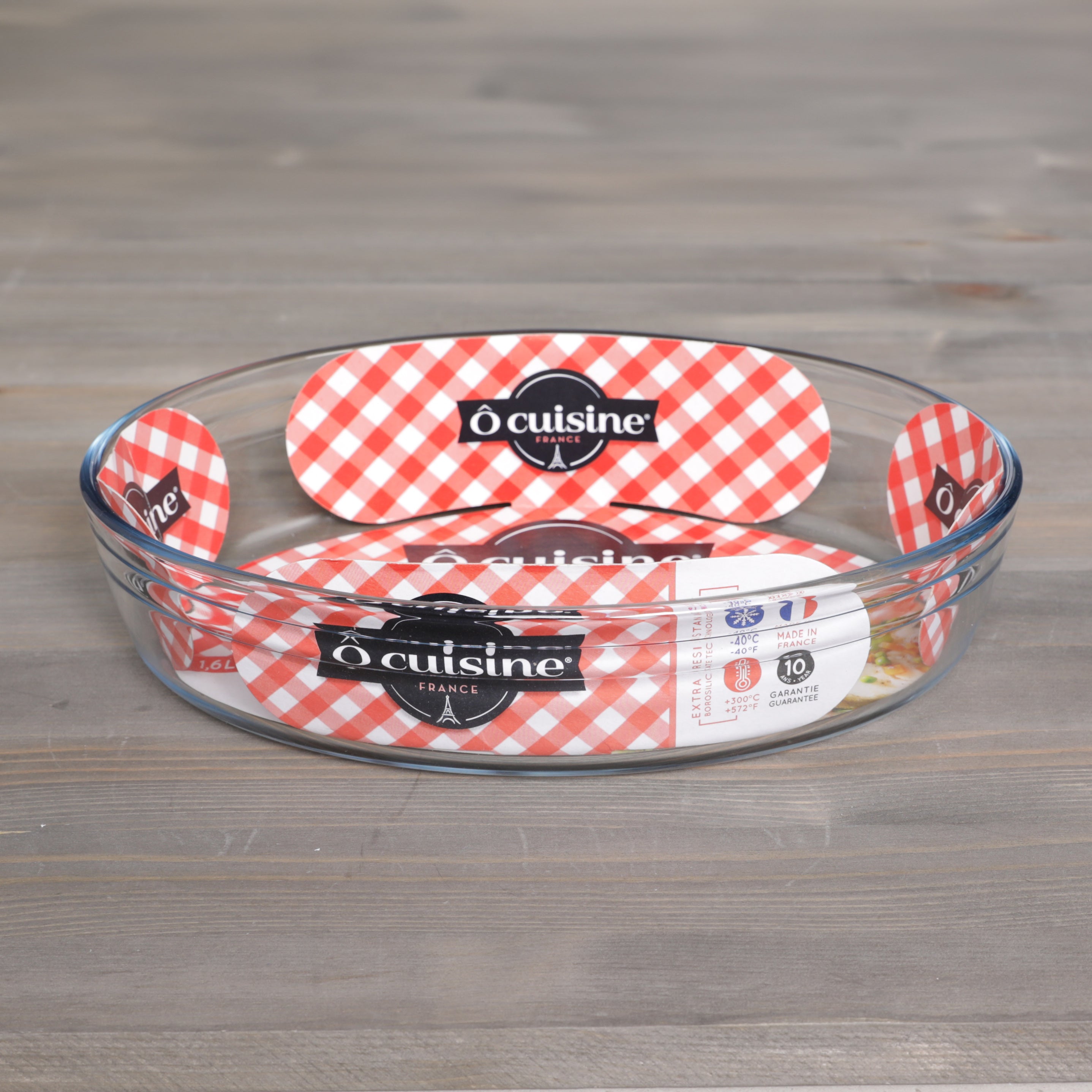 Ocuisine Oval Glass Oven Dish 26 x 18 x 6cm Approx 1.6L