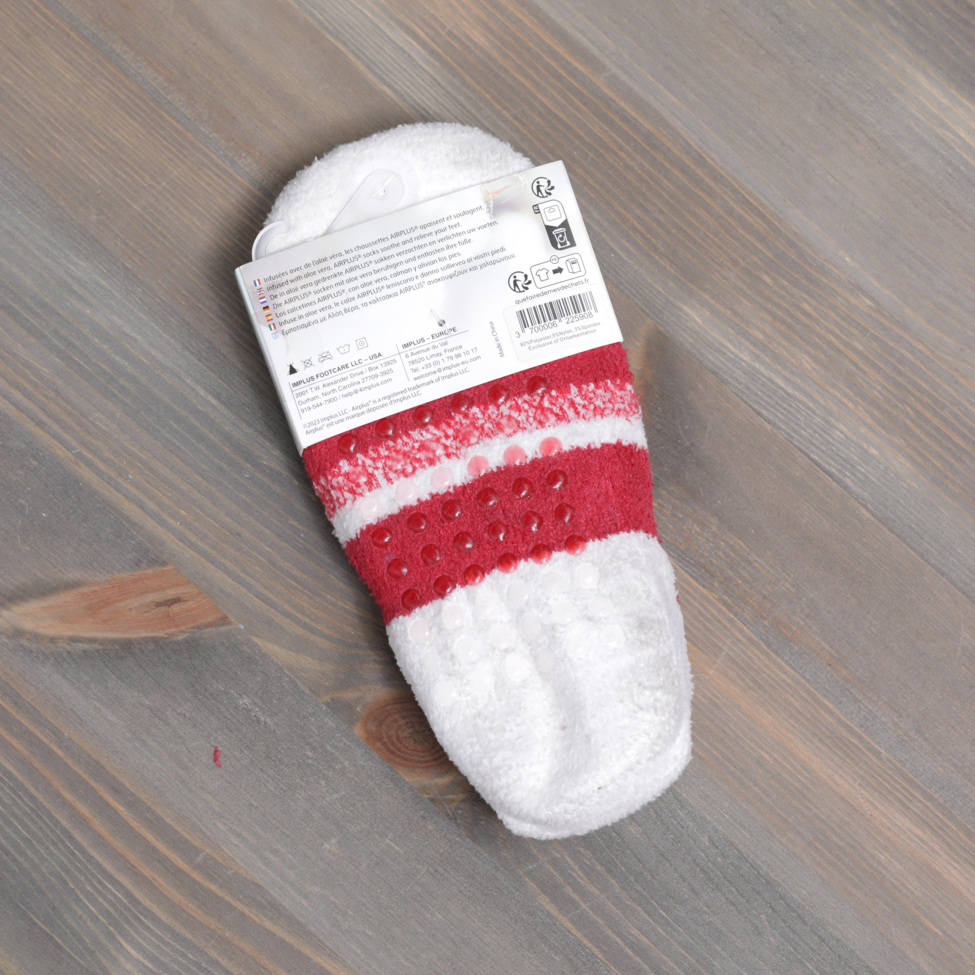 Christmas Aloe Spa Footies - one size