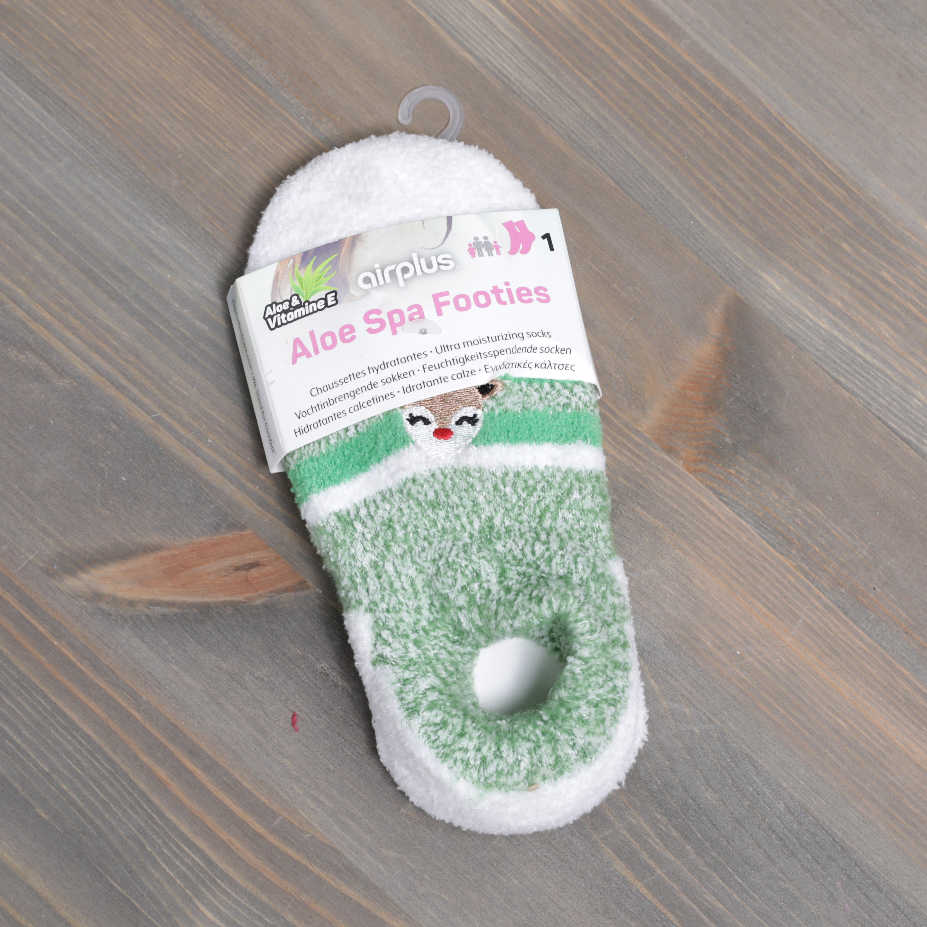 Christmas Aloe Spa Footies - one size