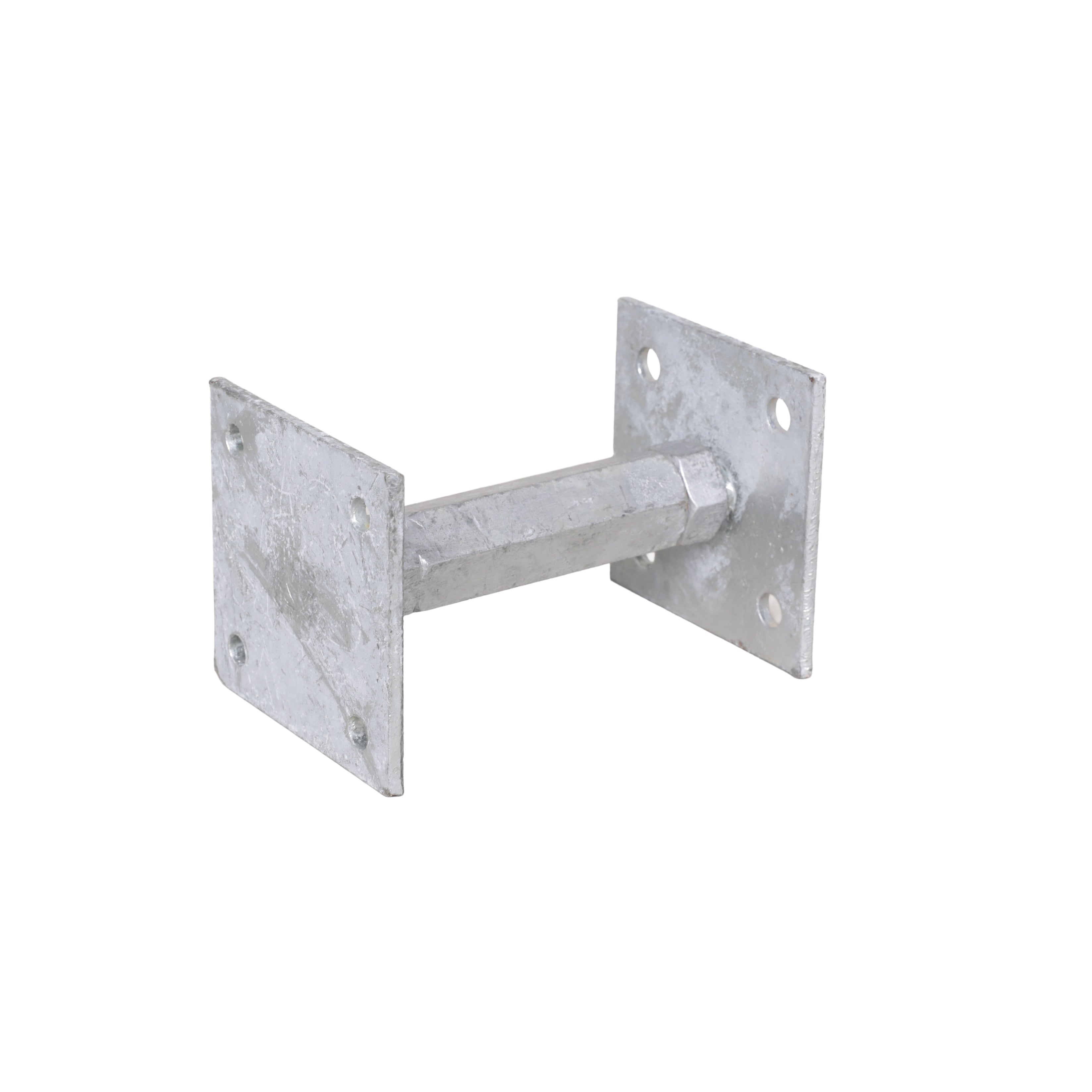 Heavy Duty Galvanised Adjustable 150-200mm Elevated Post Base Support