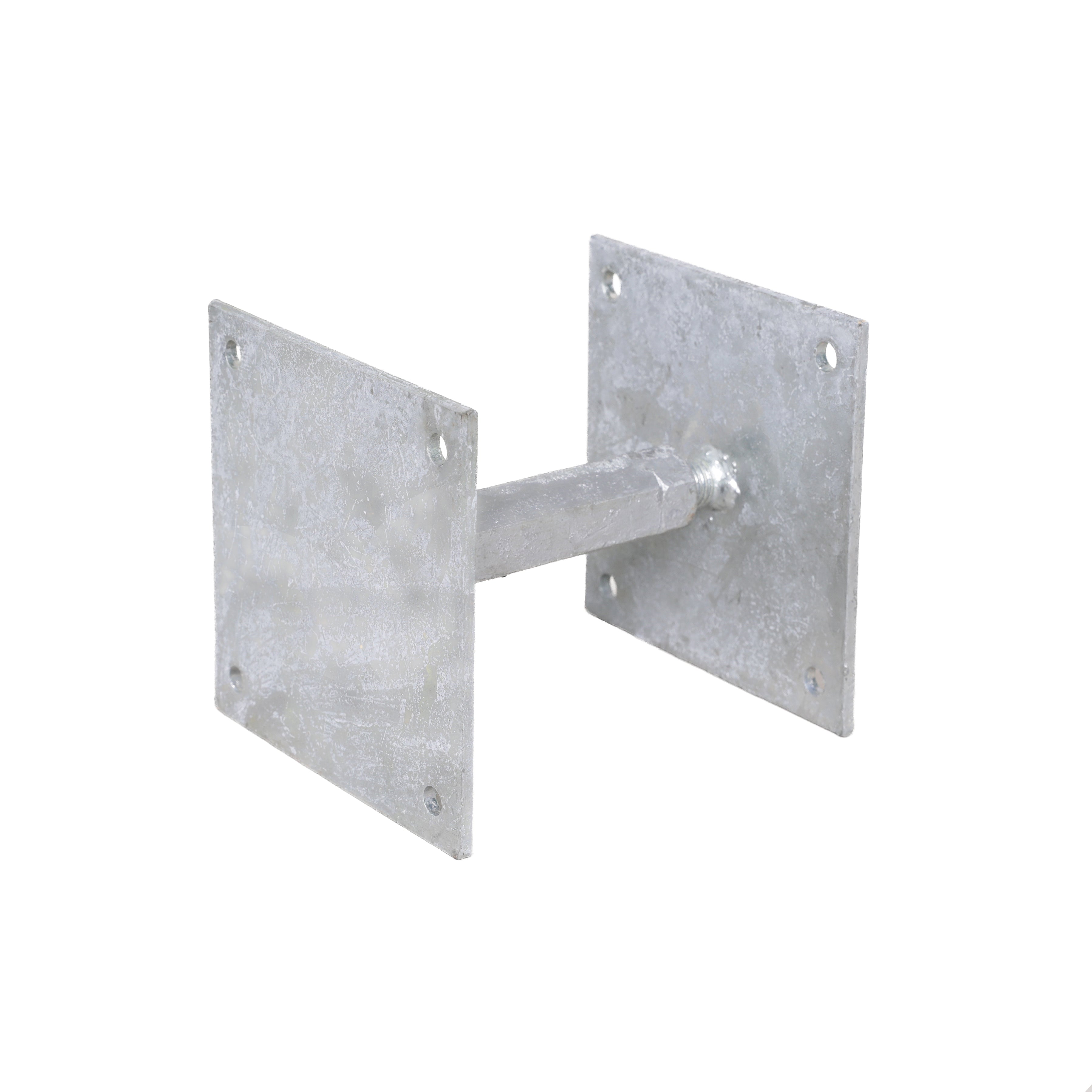 Heavy Duty Galvanised Adjustable 150-200mm Elevated Post Base Support