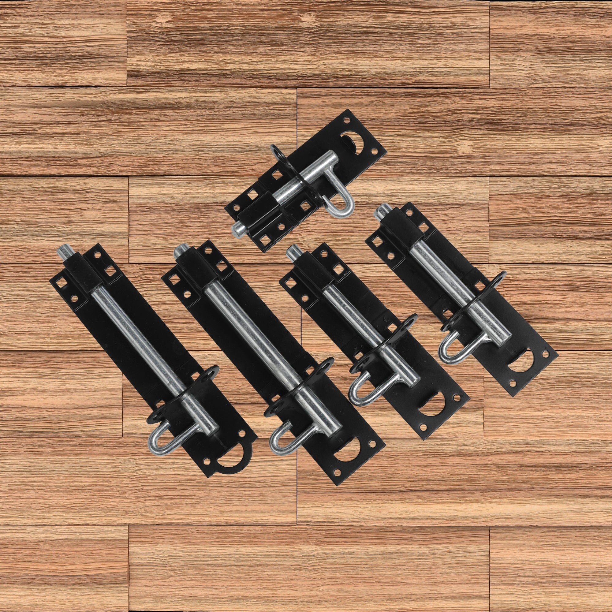 Crompton Black Medium Padbolt various sizes